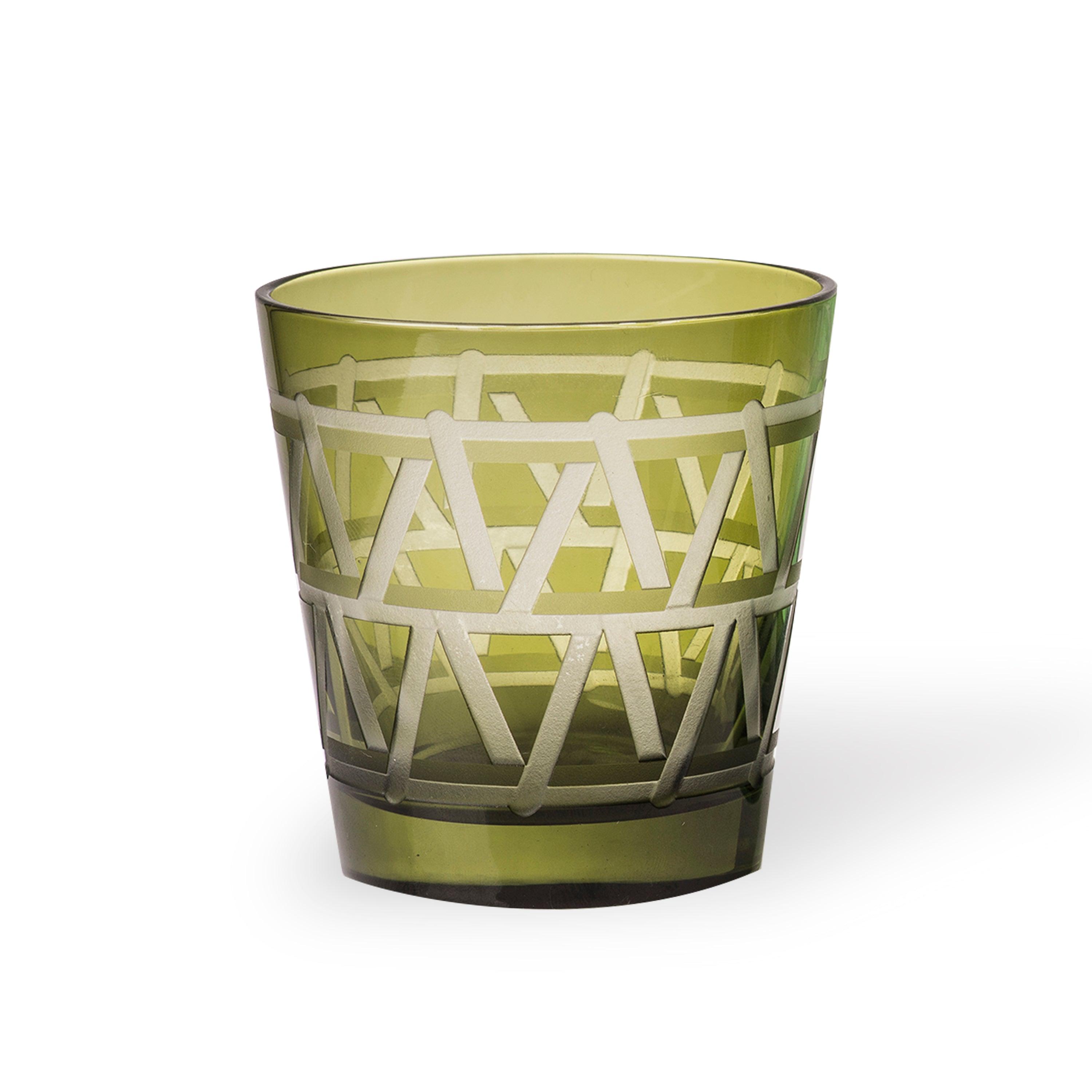 Zestaw szklanek TIE UP zielony Pols Potten Eye on Design