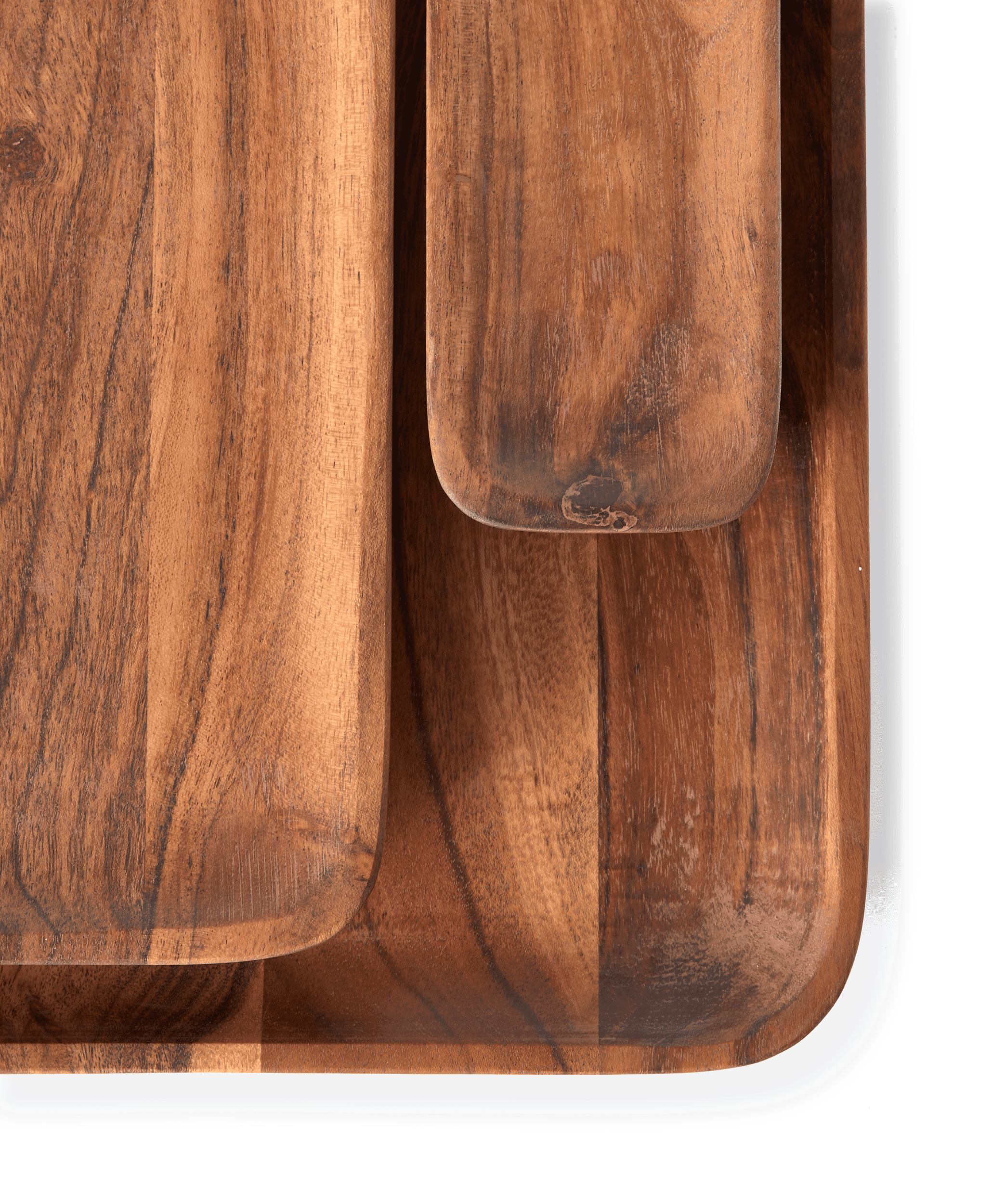 Zestaw tac PLANKI drewniany Pols Potten Eye on Design