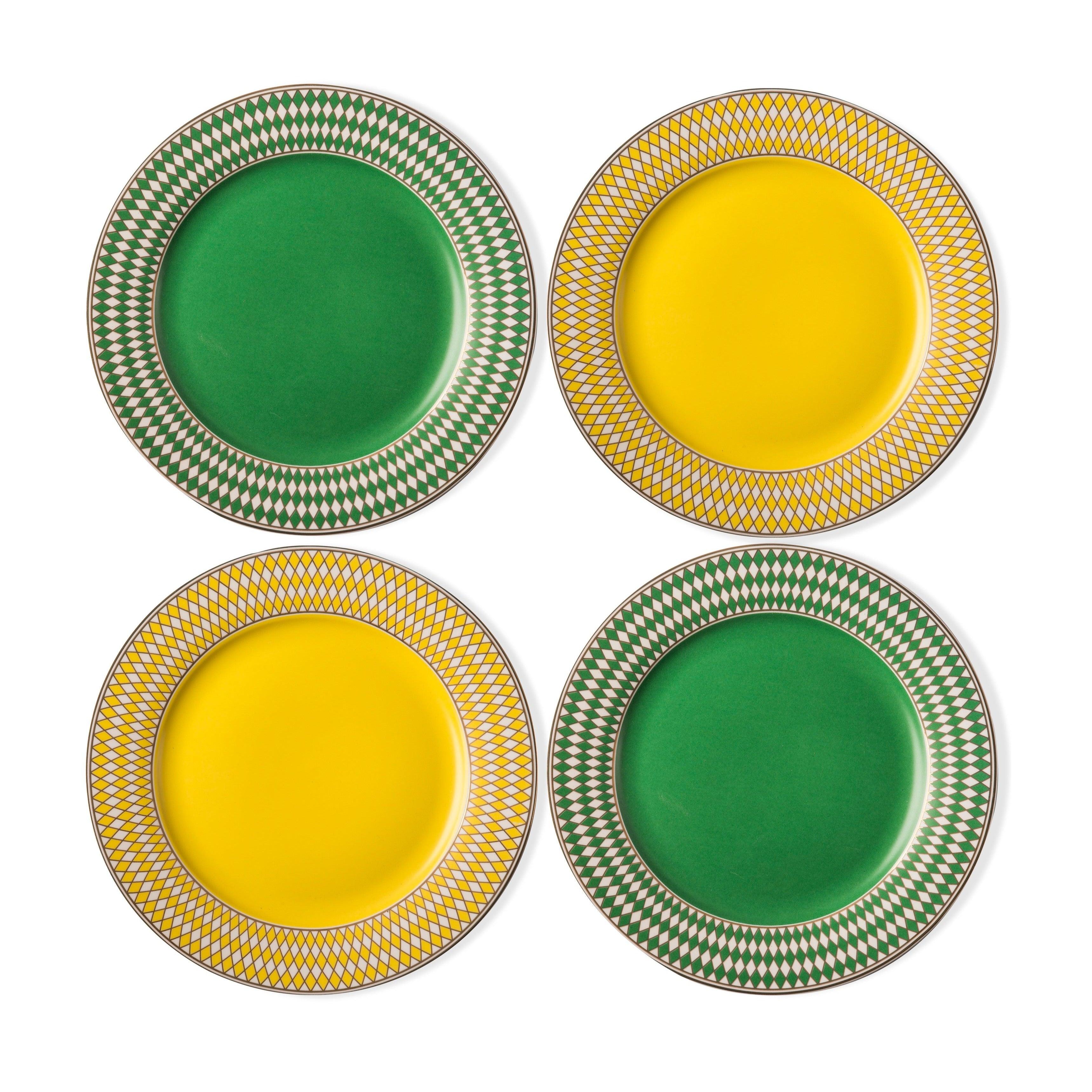 Zestaw talerzy CHESS porcelanowy Pols Potten Eye on Design