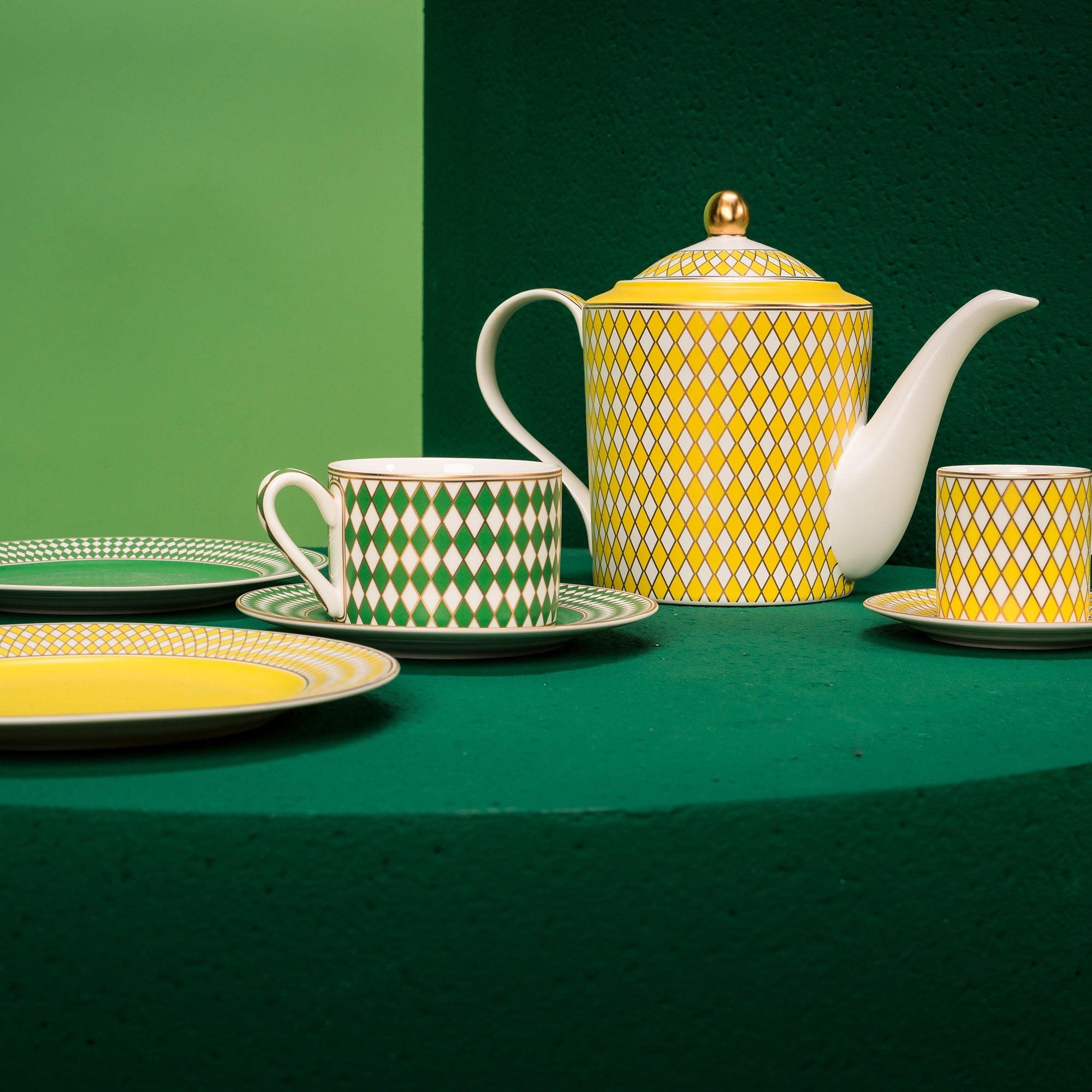 Zestaw talerzy CHESS porcelanowy Pols Potten Eye on Design