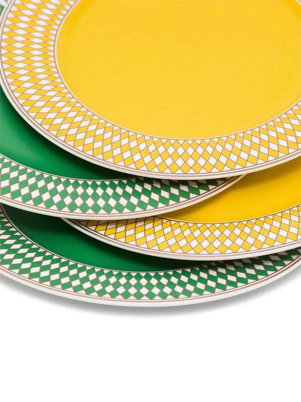 Zestaw talerzy CHESS porcelanowy Pols Potten Eye on Design