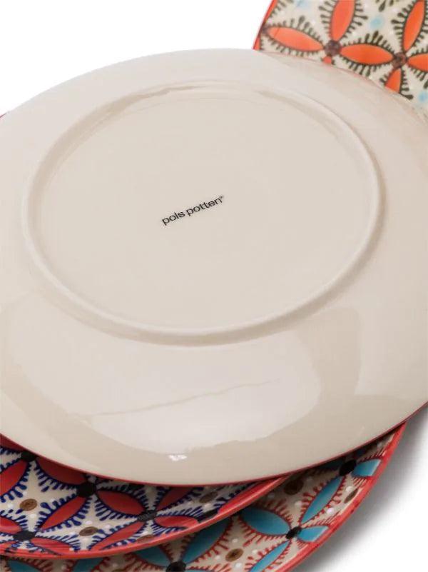 Zestaw talerzy HIPPY ceramiczny Pols Potten Eye on Design
