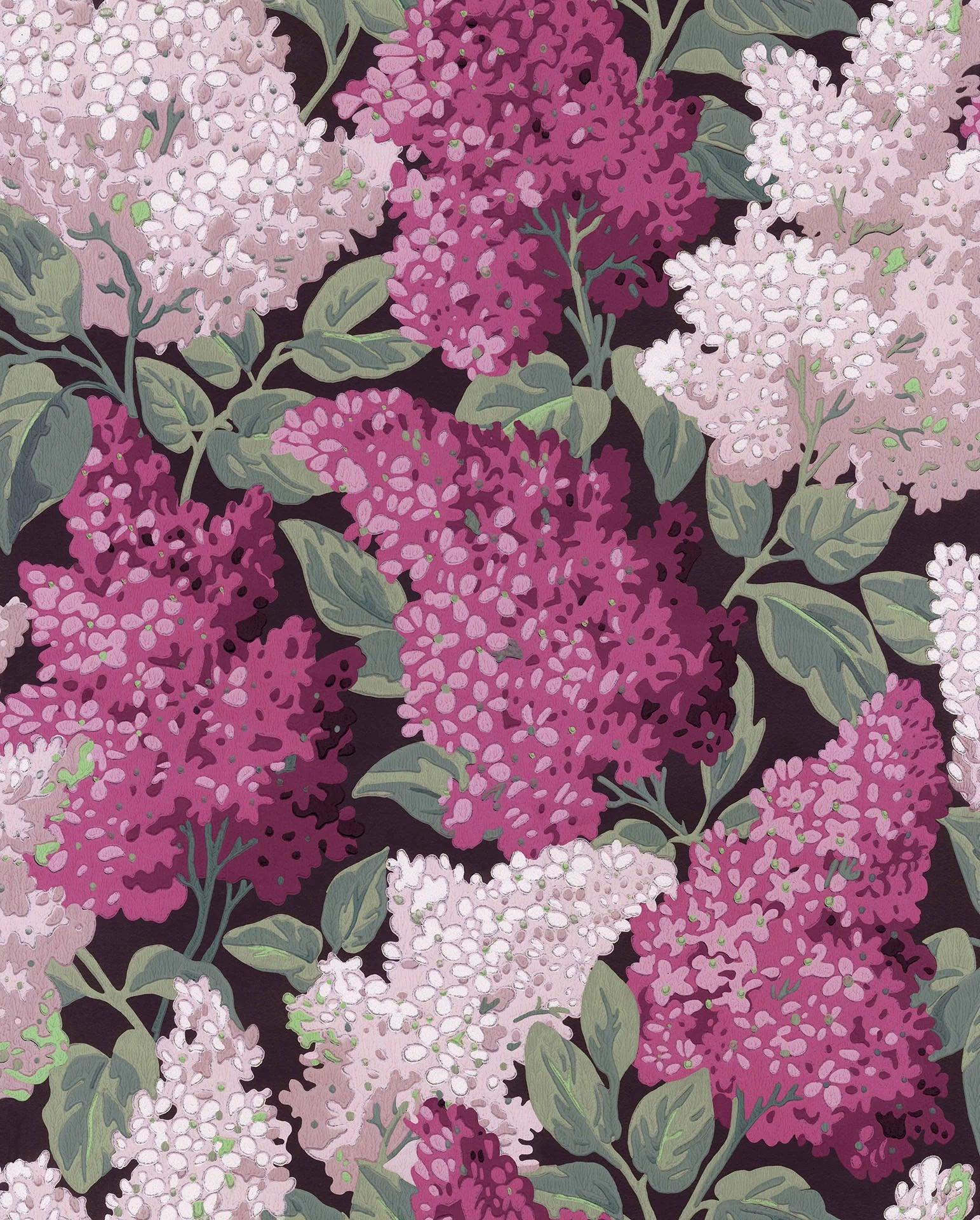 Zestaw tapet BOTANICAL BOTANICA - Lilac Grandiflora Cole & Son Eye on Design