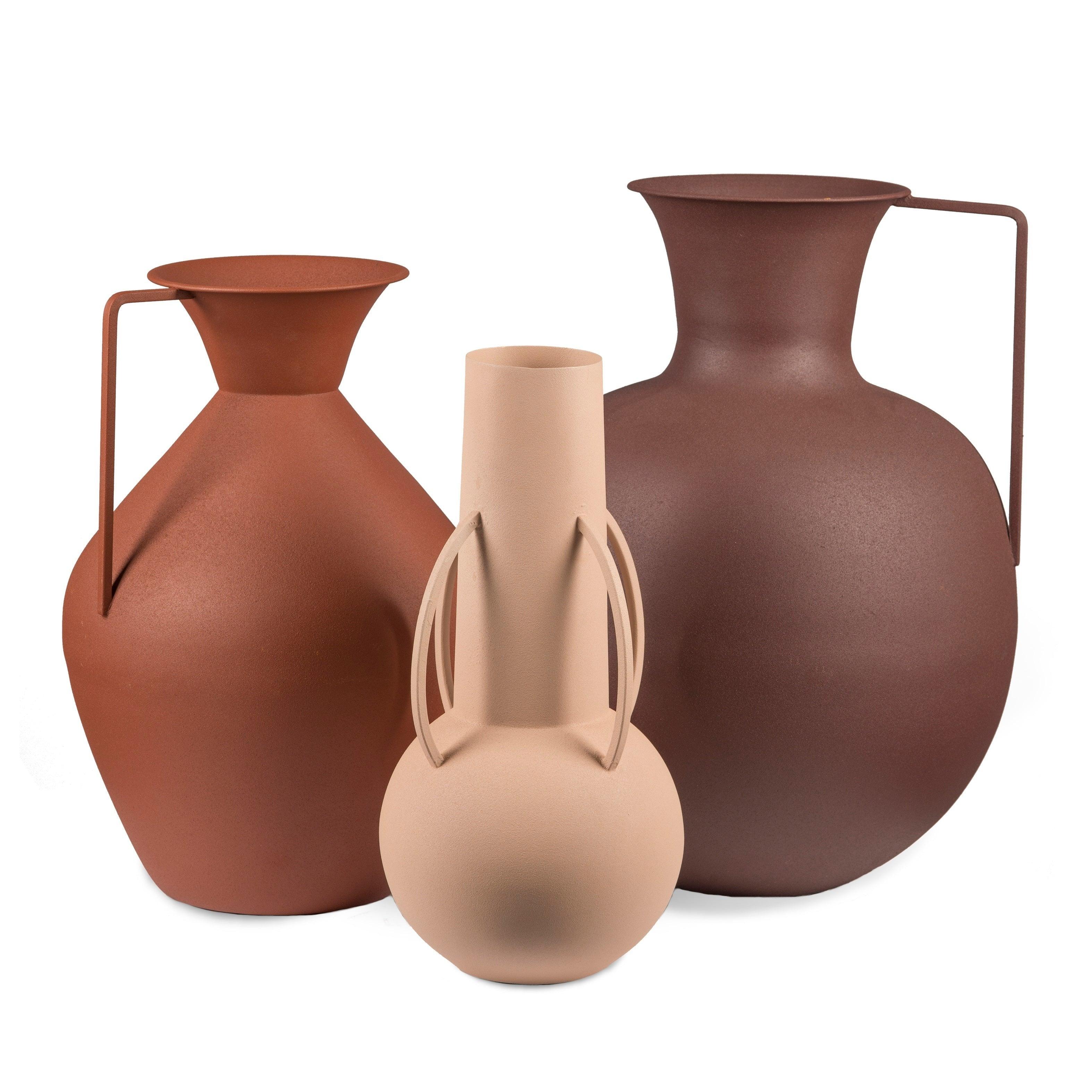 Zestaw wazonów ROMAN brązowy Pols Potten Eye on Design