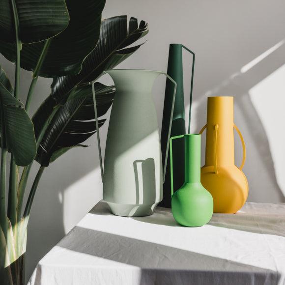 Zestaw wazonów ROMAN oliwkowy Pols Potten Eye on Design