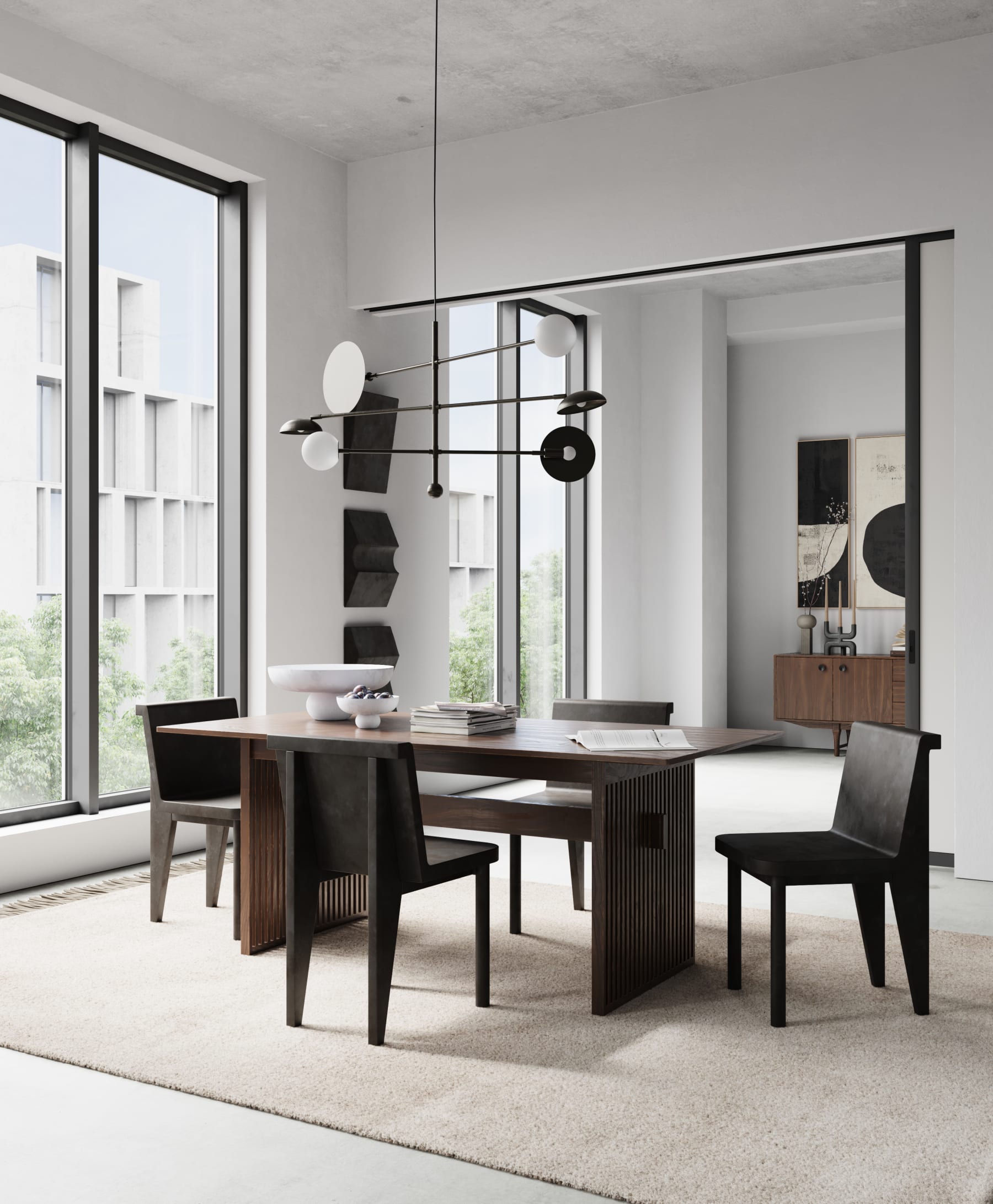 HIHAT metal knobs black-brown