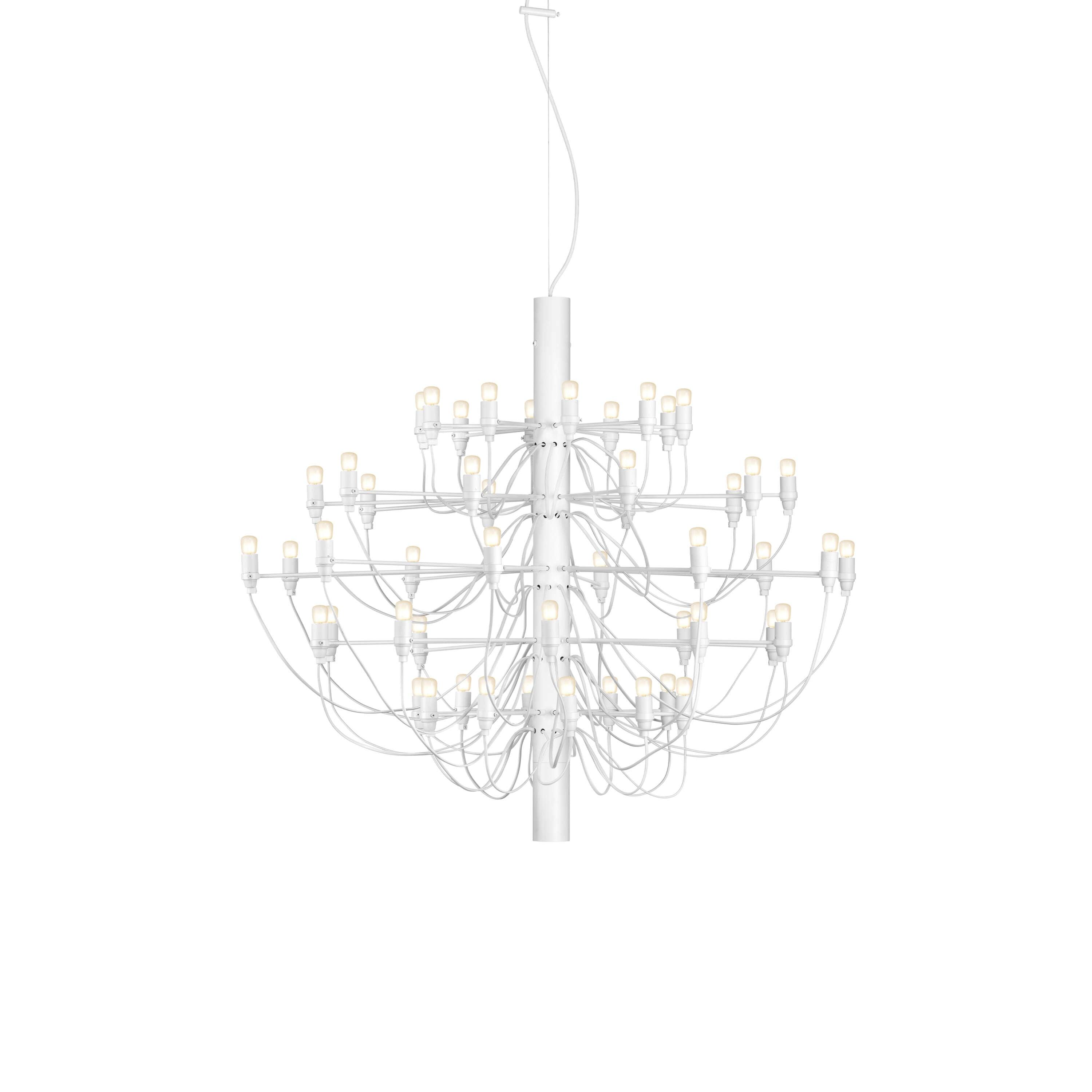 Żyrandol 2097 biały Flos L mleczny Eye on Design