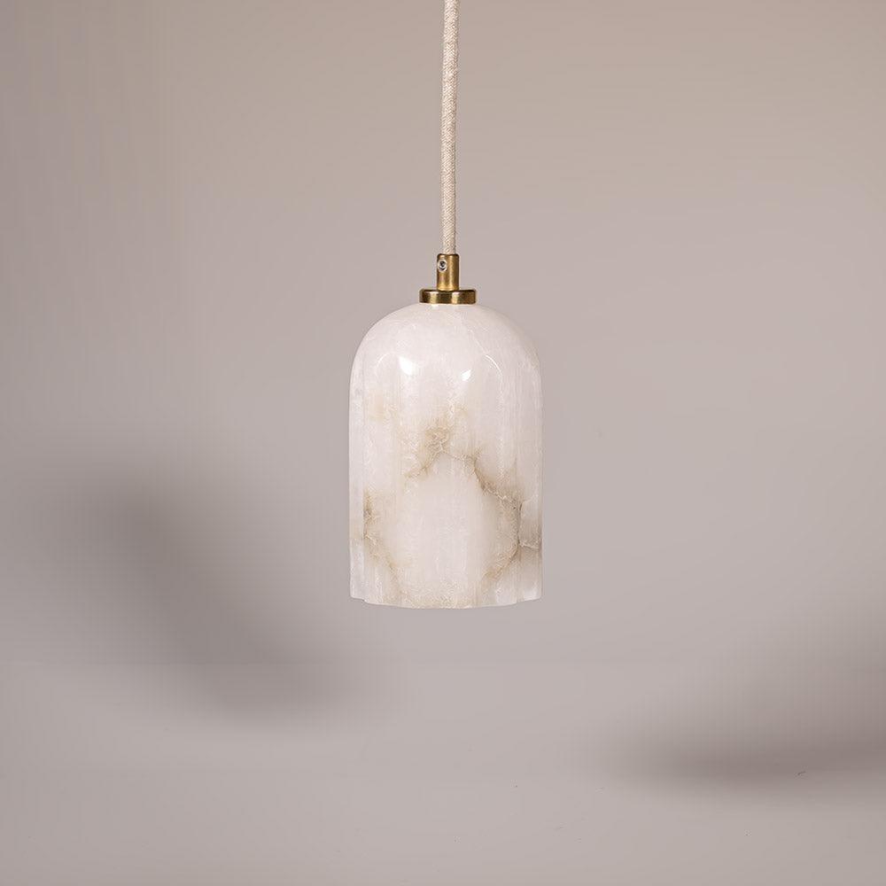 Żyrandol alabastrowy URANIA nikiel Embassy Interiors Eye on Design