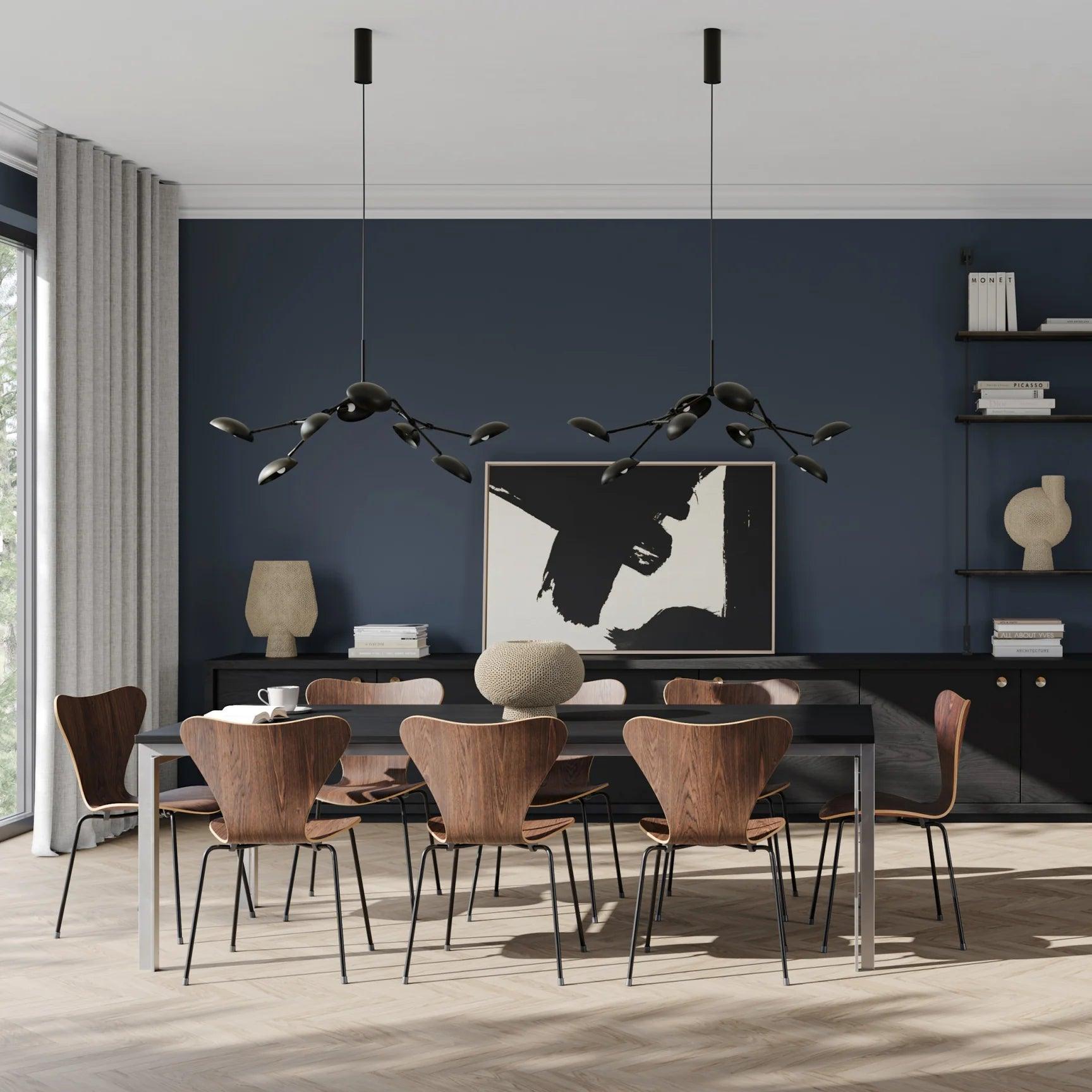 Żyrandol DROP ciemnobrązowy 101 Copenhagen Eye on Design