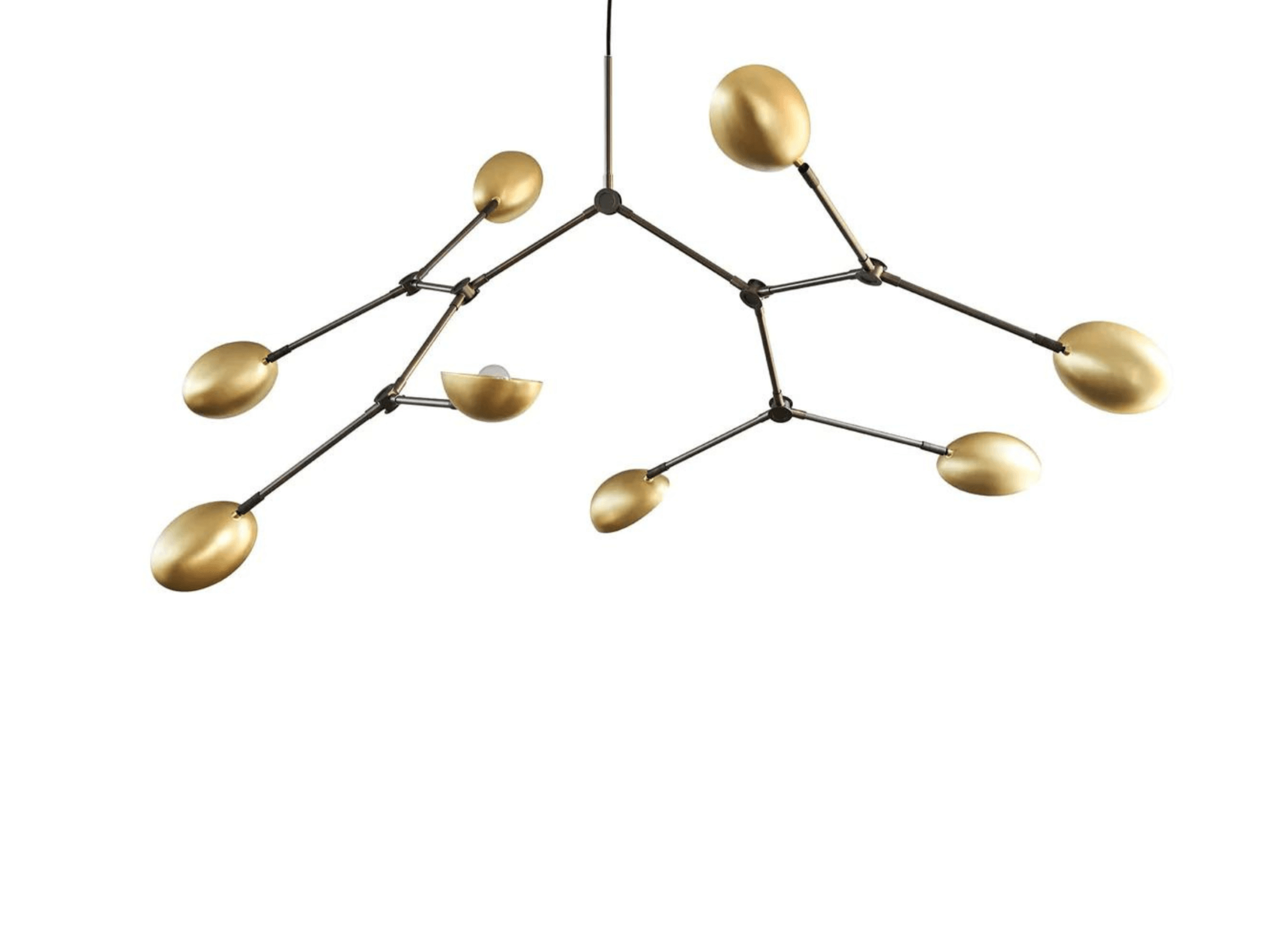 Żyrandol DROP mosiądz 101 Copenhagen S Eye on Design