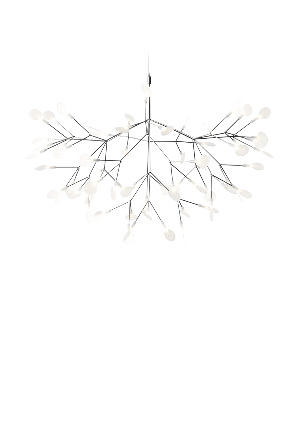 Żyrandol HERACLEUM III SUSPENDED niklowany Moooi 98 cm Eye on Design