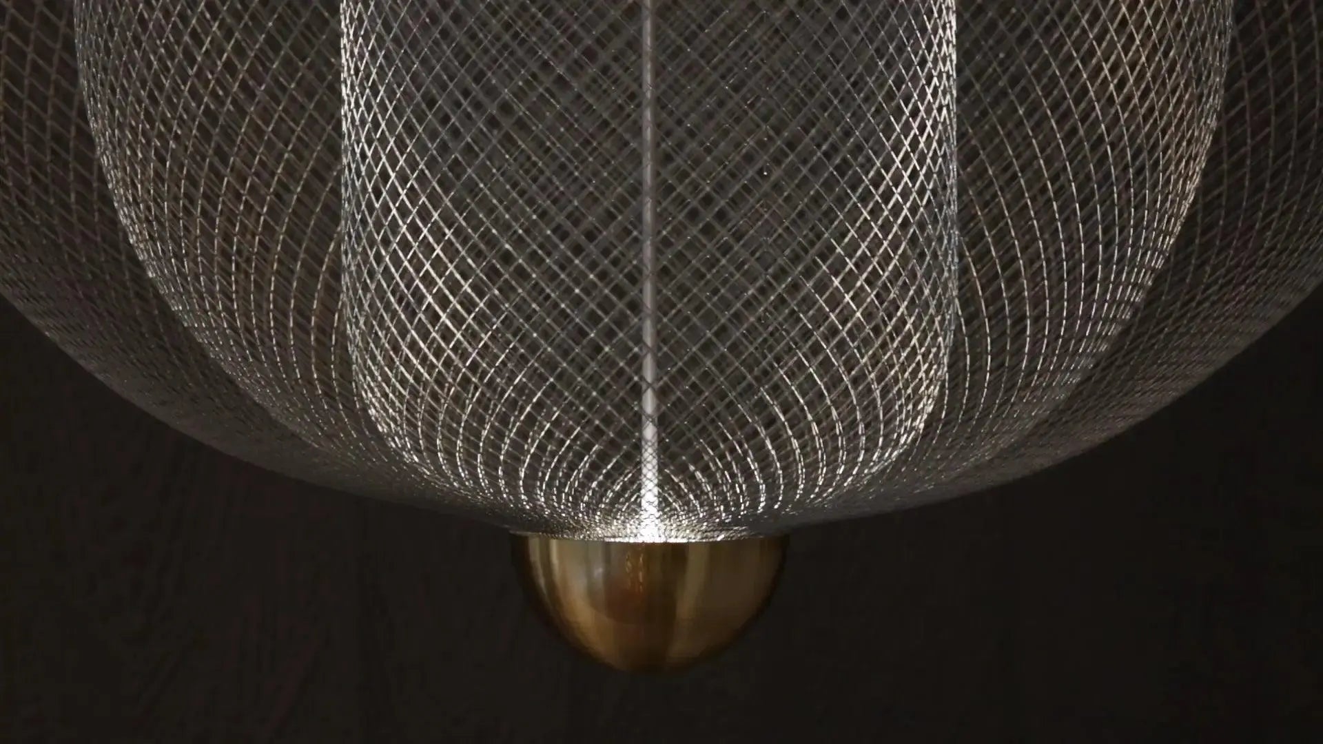 Żyrandol MESHMATICS mosiądz – Moooi