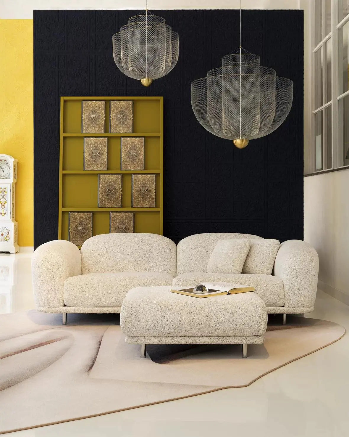 Żyrandol MESHMATICS mosiądz – Moooi