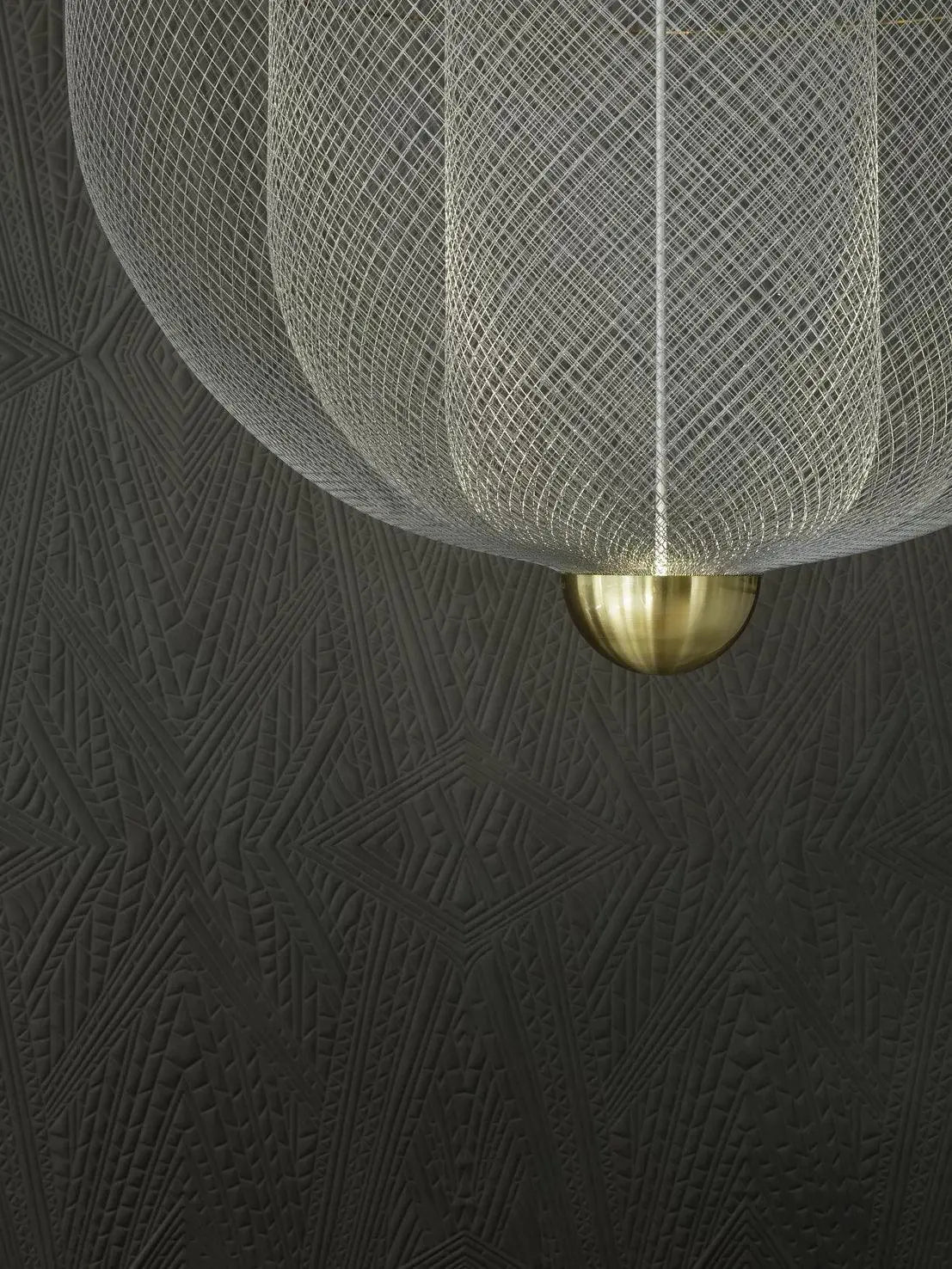 Żyrandol MESHMATICS mosiądz – Moooi