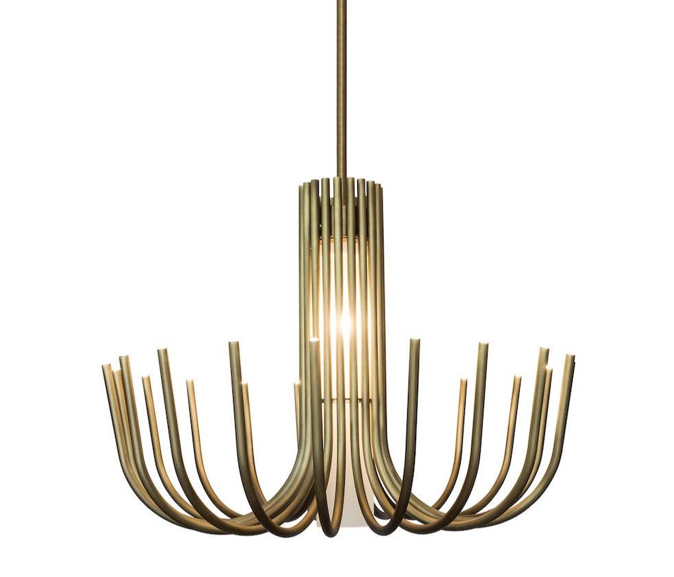 Żyrandol STARDUST LARGE satynowy brąz Contardi Eye on Design