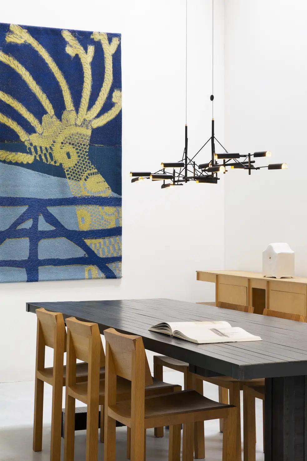 Żyrandol TINKERING czarny Moooi Eye on Design