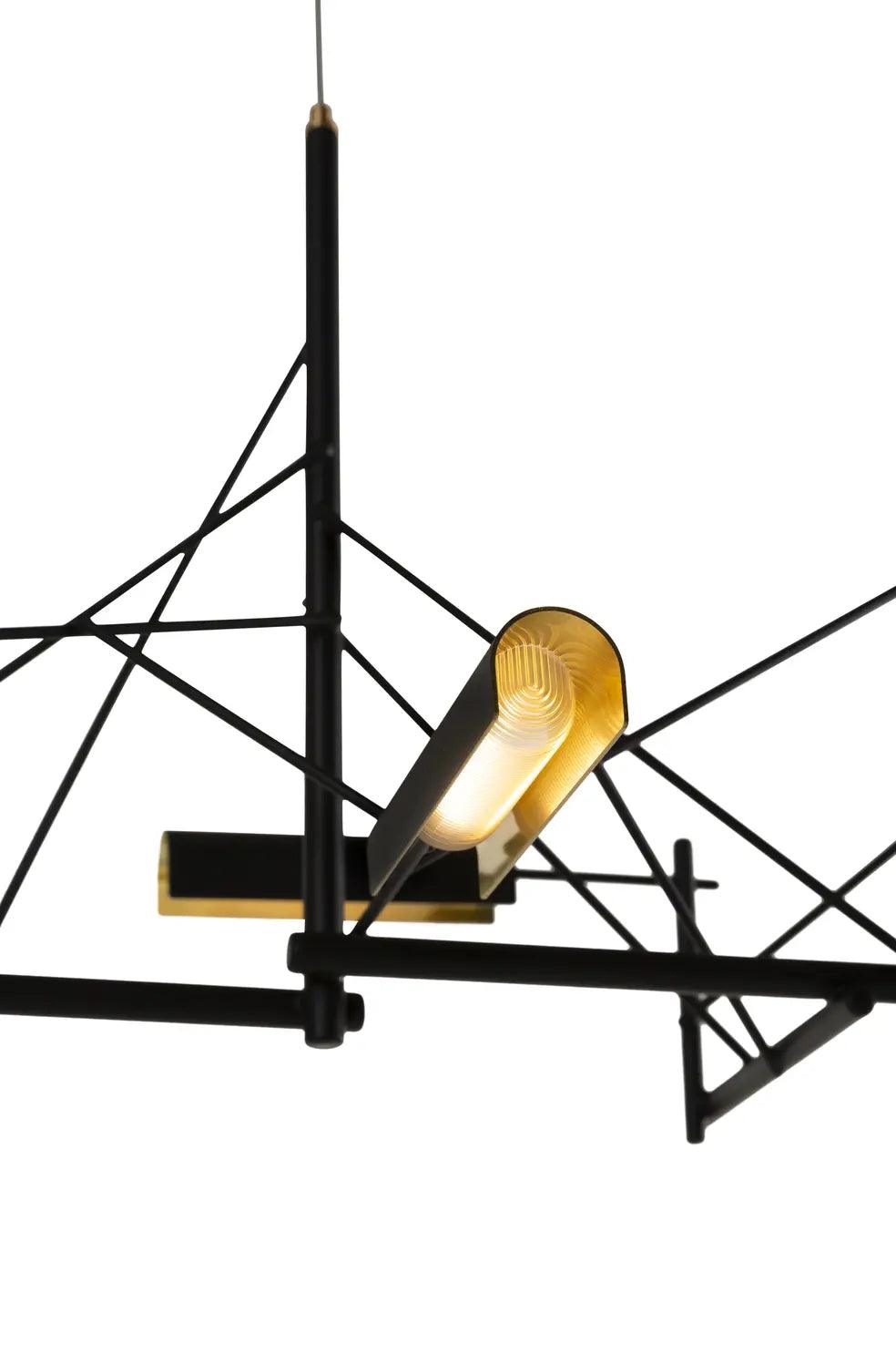 Żyrandol TINKERING czarny Moooi Eye on Design