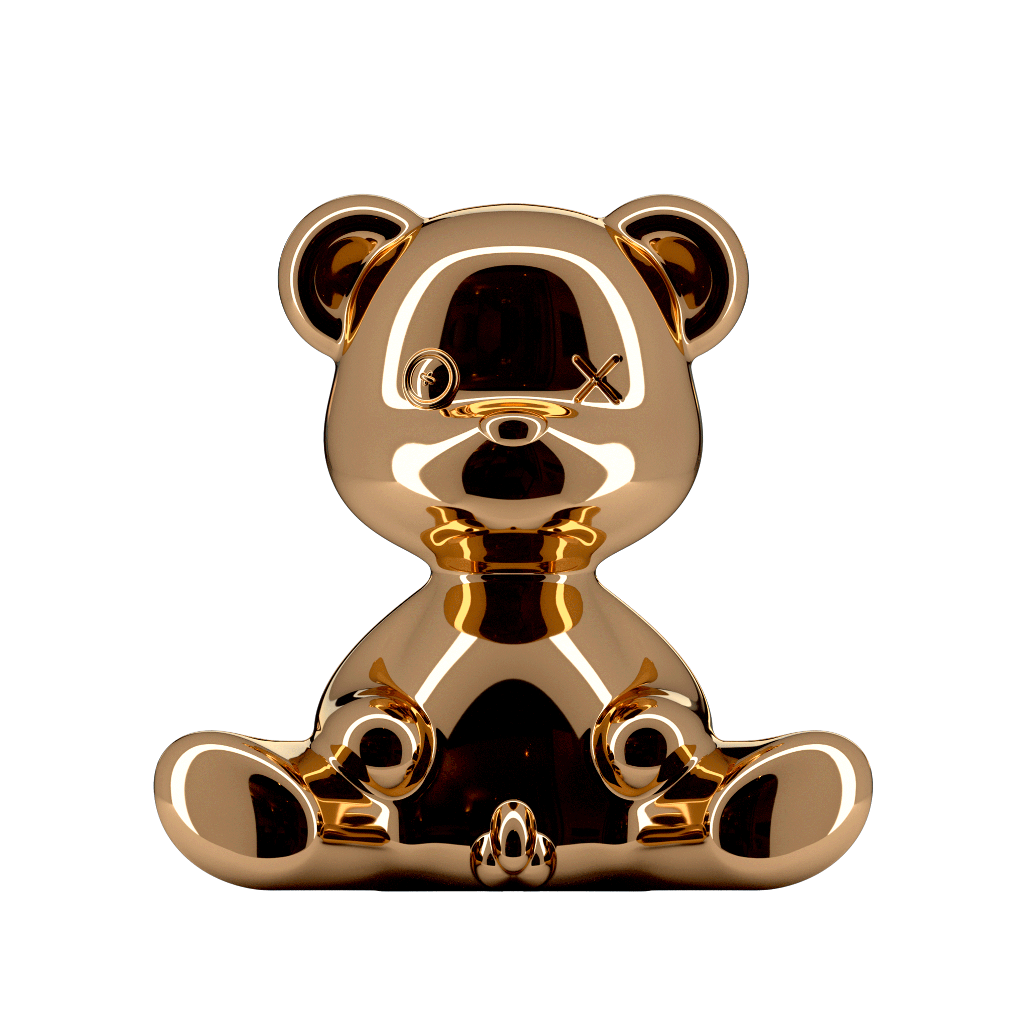 Lampka TEDDY BOY miedziany Qeeboo Eye on Design