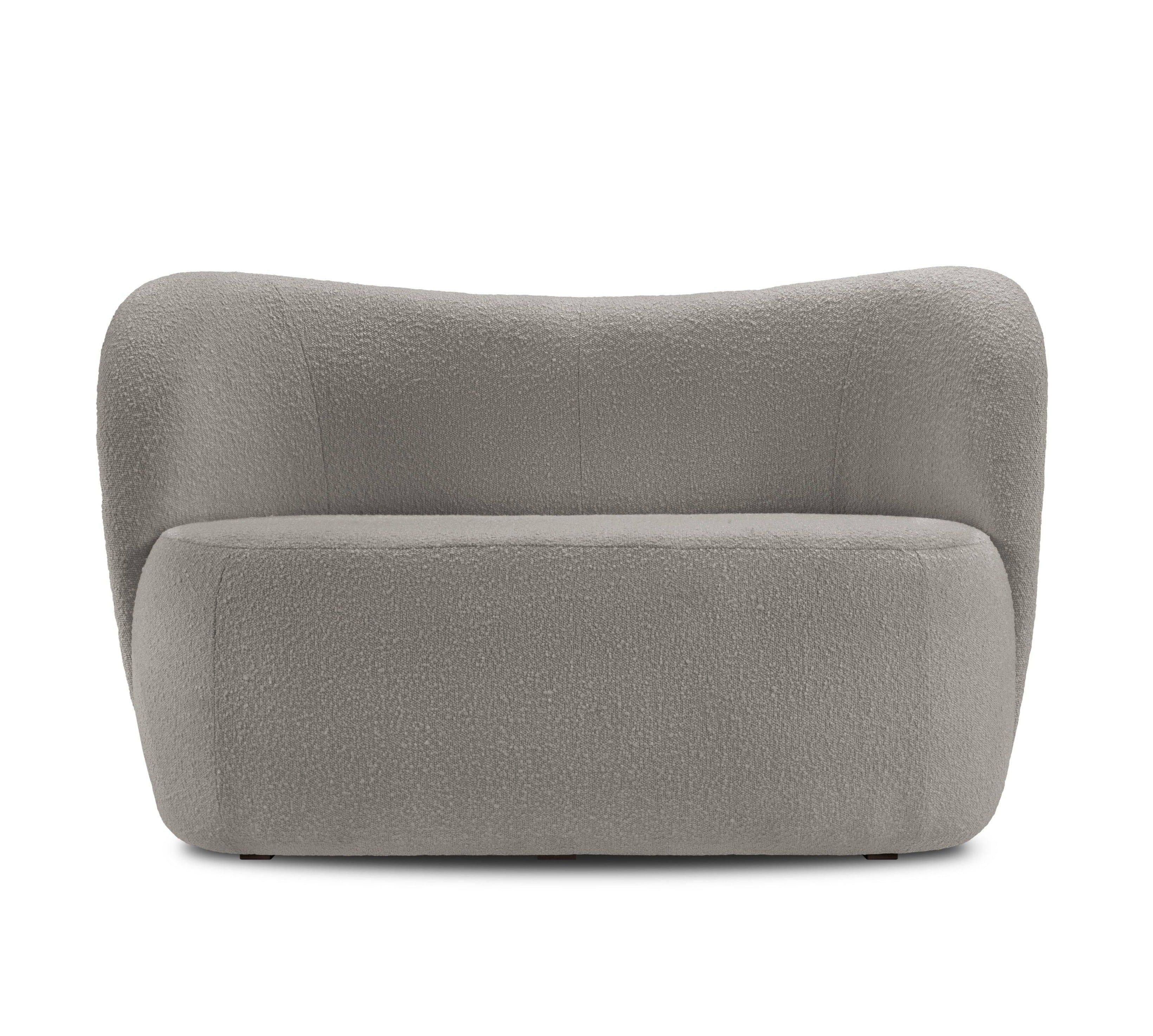 Sofa 2-osobowa SAAMIT boucle szary Micadoni Eye on Design