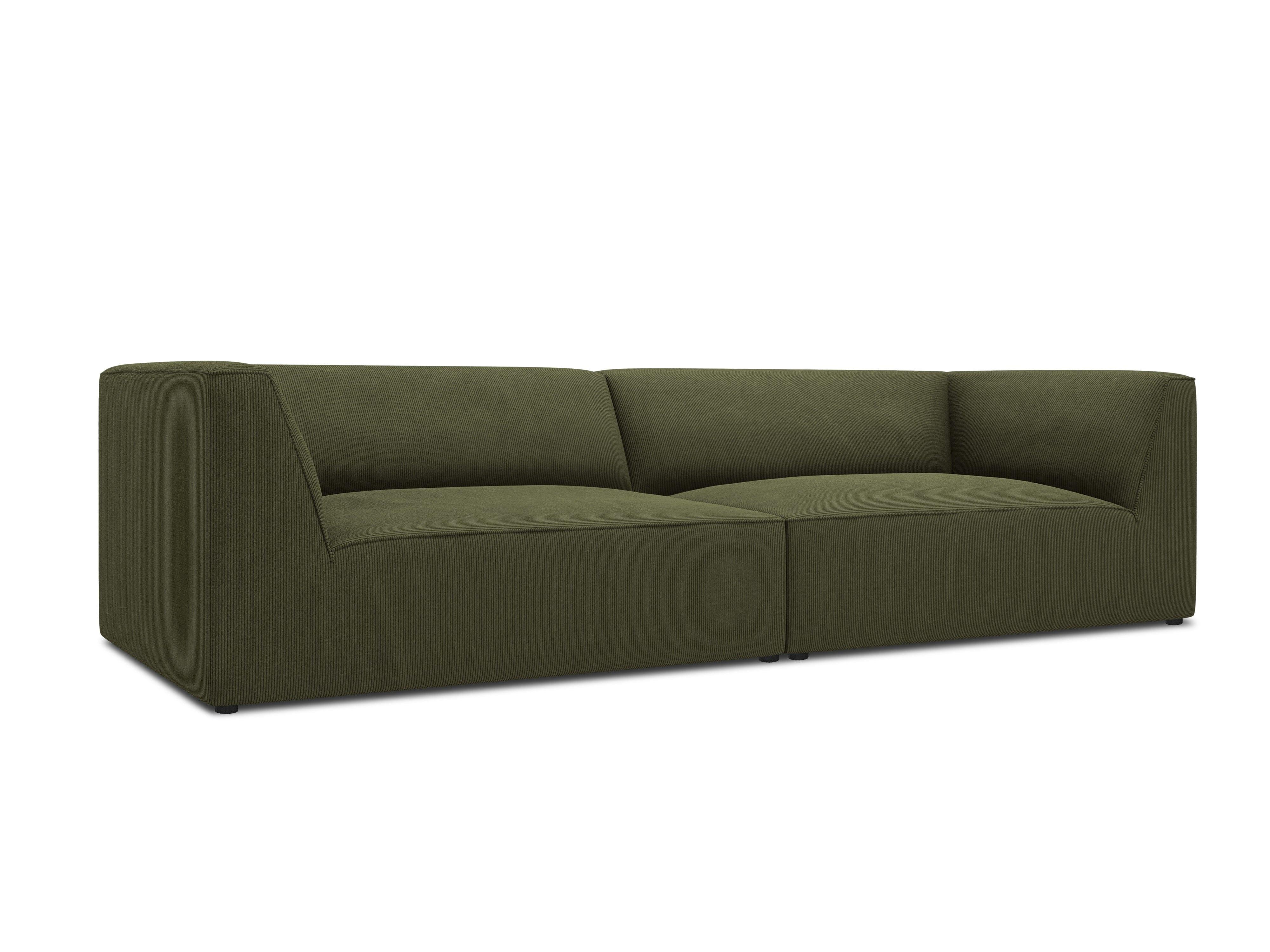 Sofa sztruksowa RUBY zielony Micadoni Eye on Design