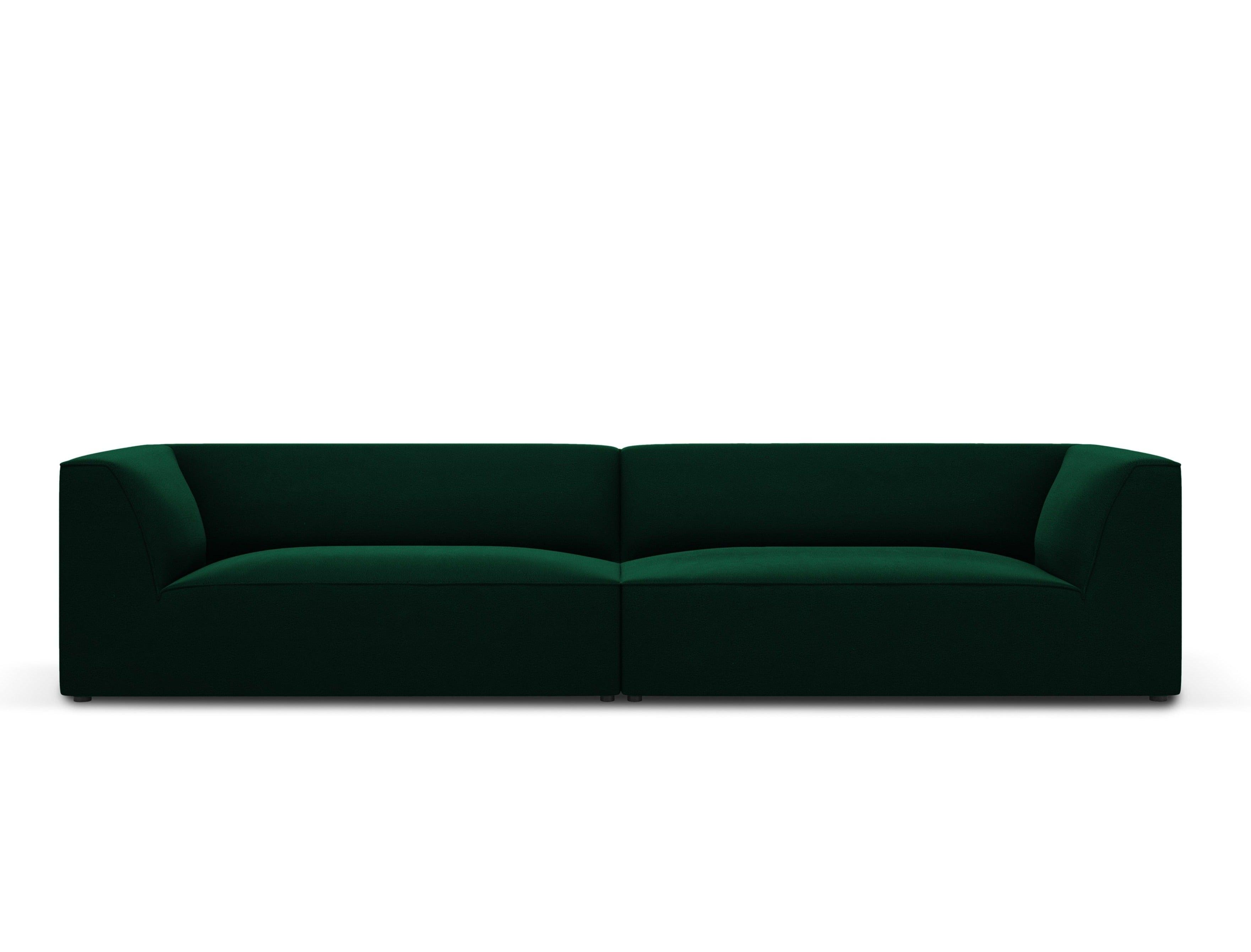 Sofa aksamitna RUBY butelkowa zieleń Micadoni Eye on Design