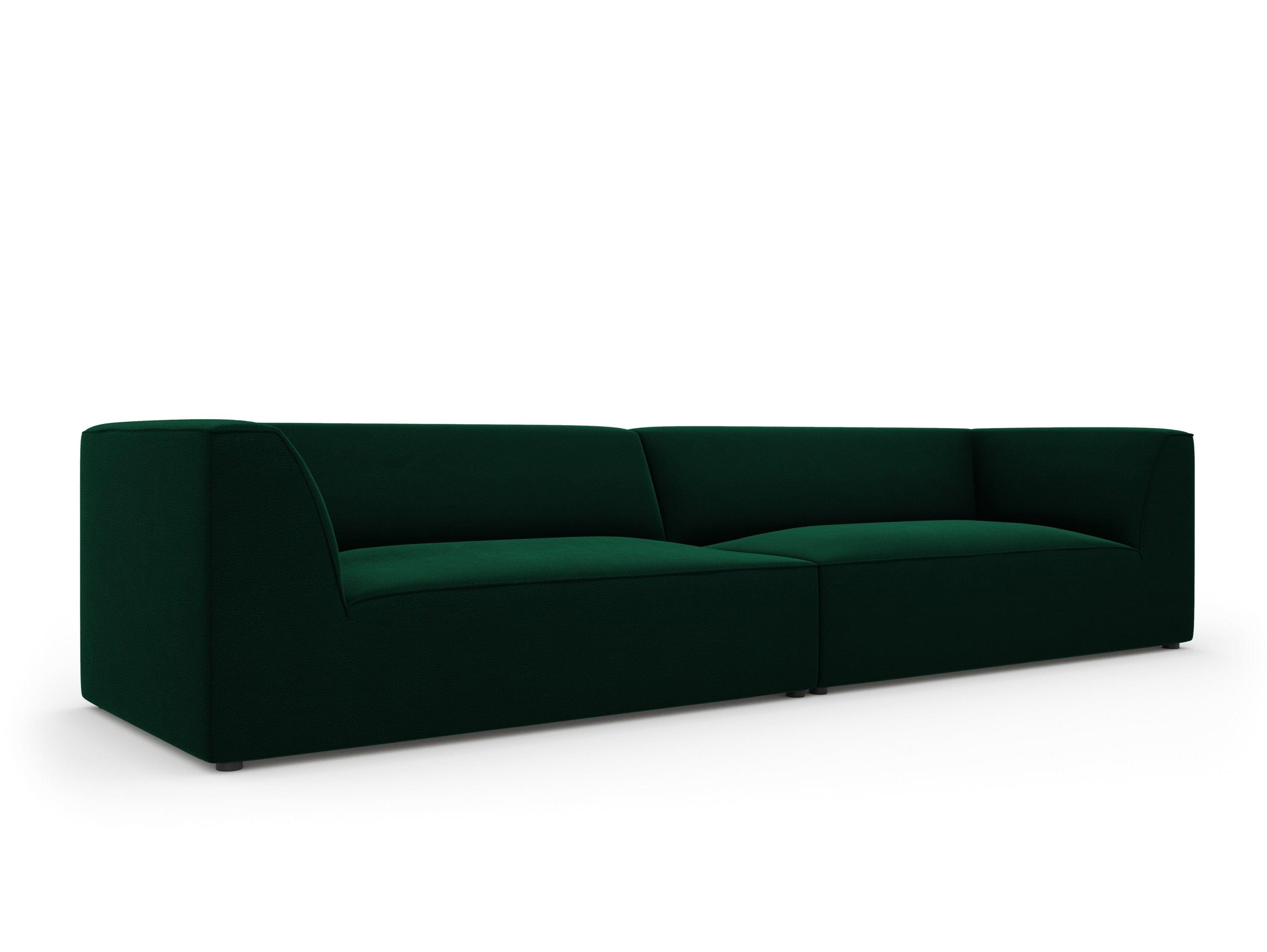 Sofa aksamitna RUBY butelkowa zieleń Micadoni Eye on Design