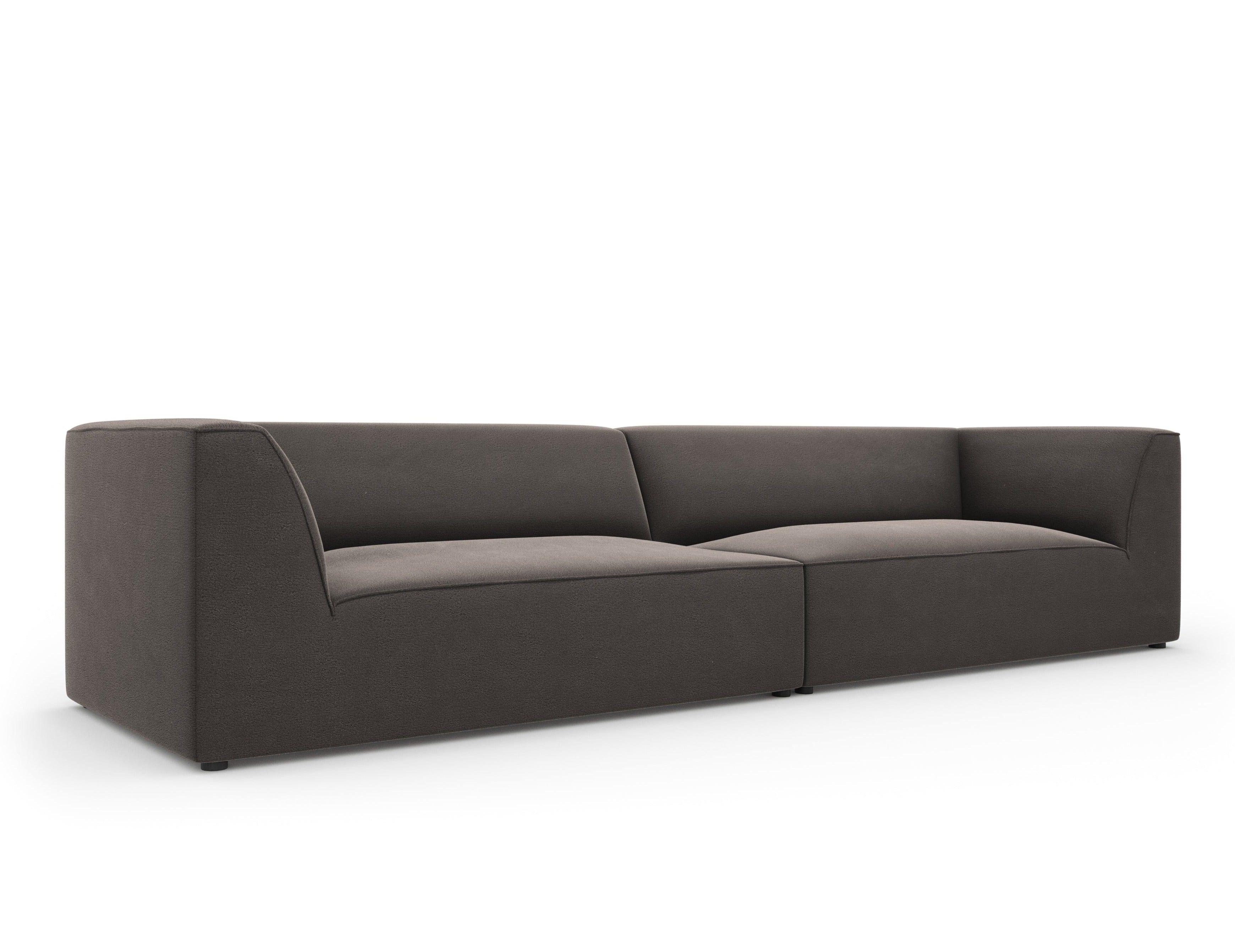 Sofa aksamitna RUBY ciemnoszary Micadoni Eye on Design