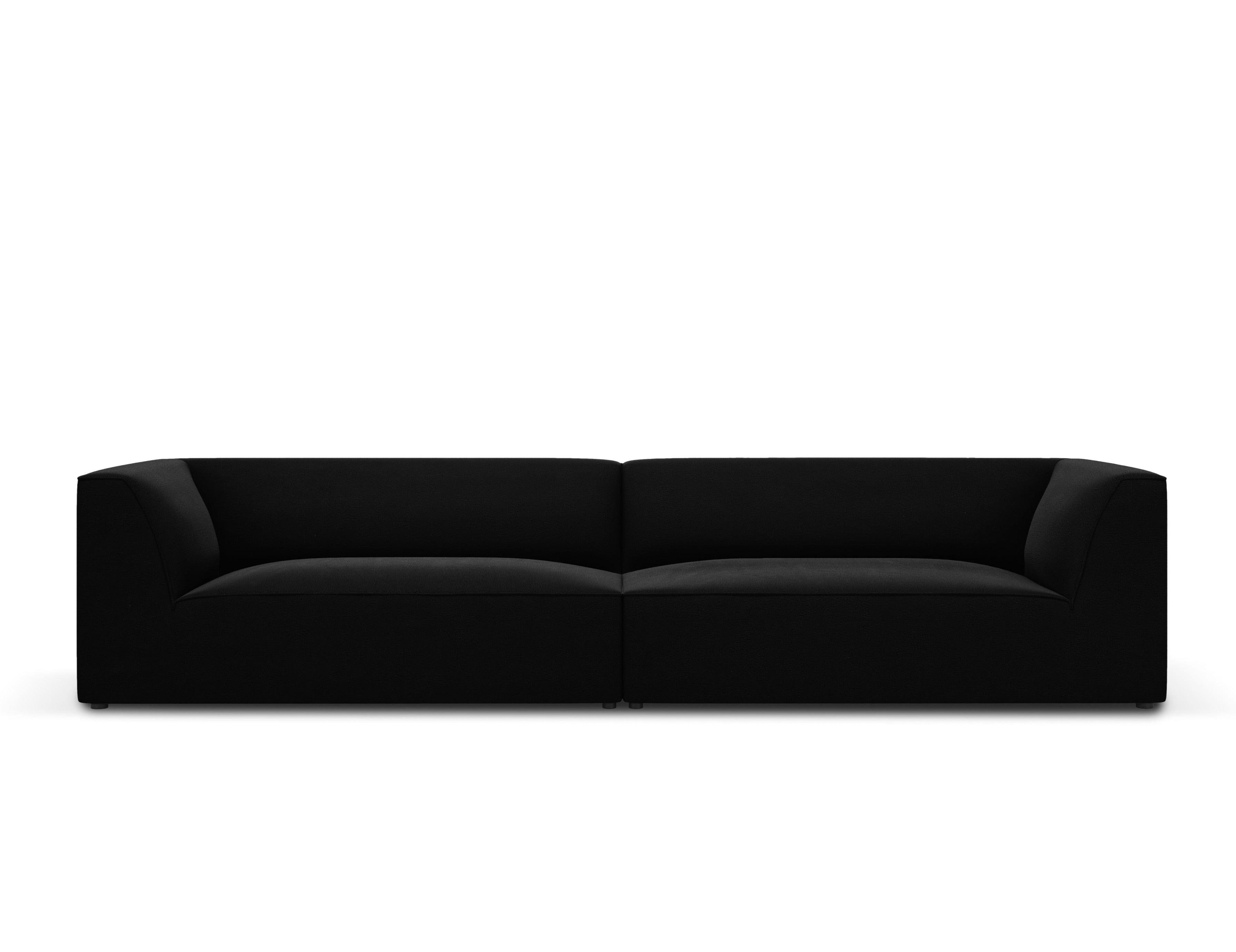 Sofa aksamitna RUBY czarny Micadoni Eye on Design