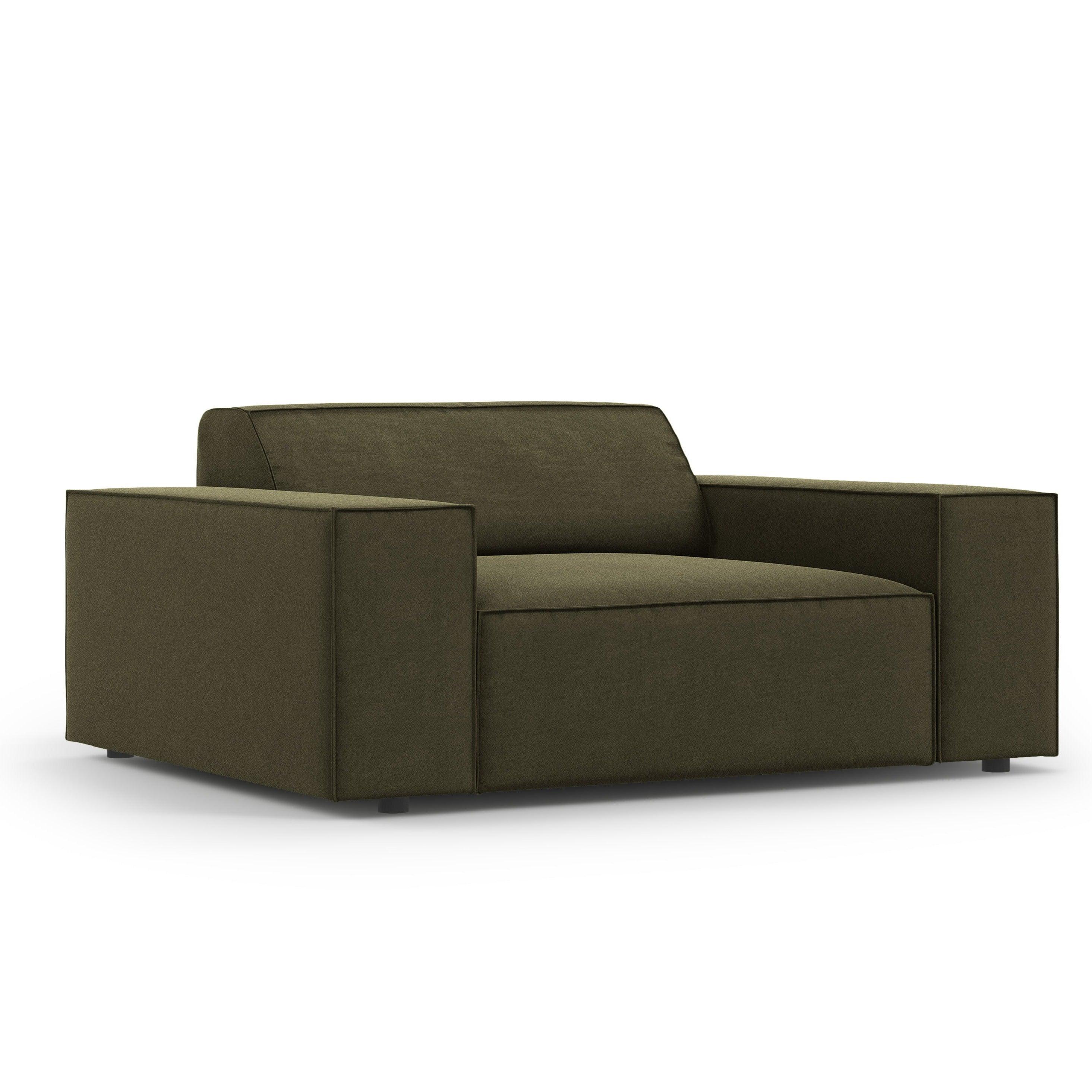 Fotel aksamitny JODIE zielony Micadoni Eye on Design