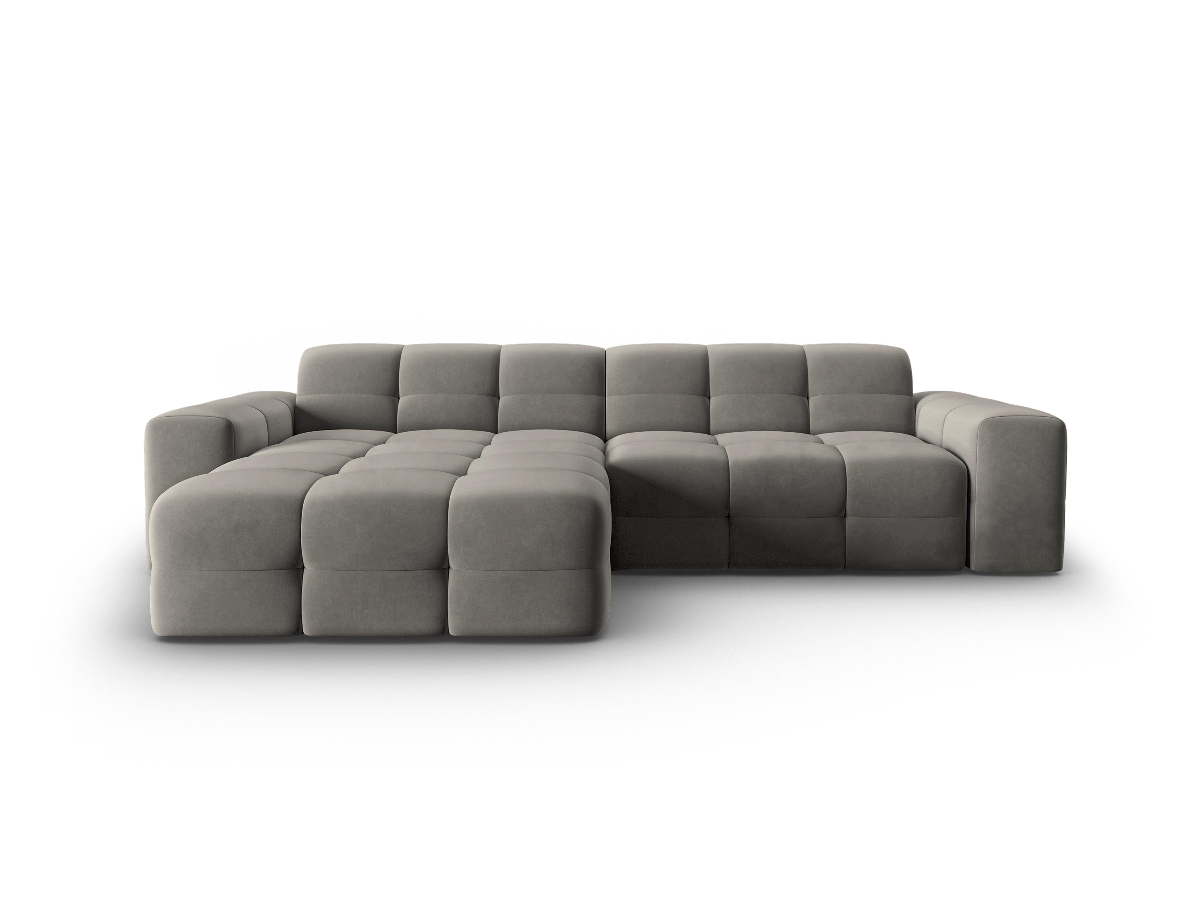 Narożnik lewostronny 4-osobowy KENDAL szary Micadoni Eye on Design