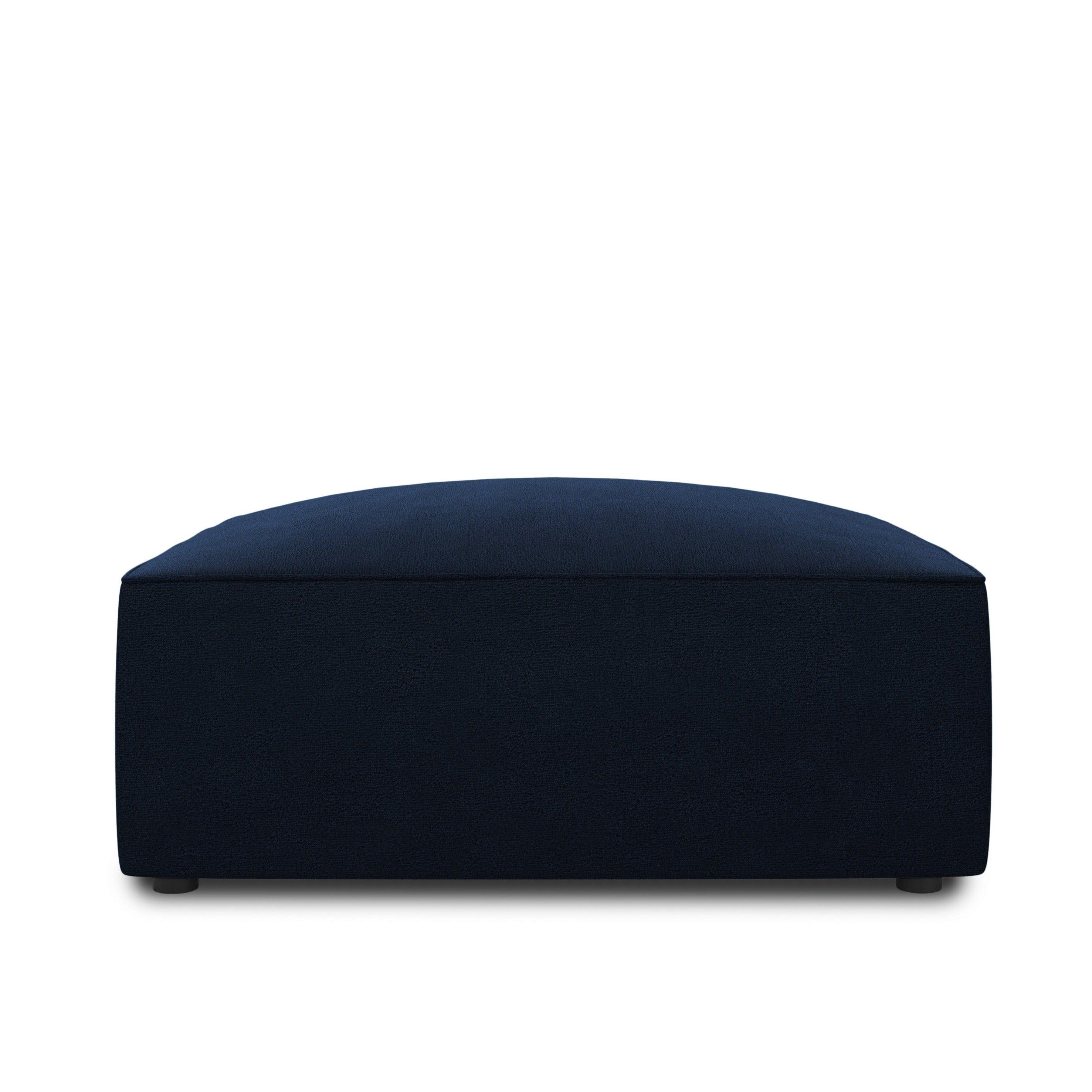 Puf aksamitny RUBY granat królewski Micadoni Eye on Design