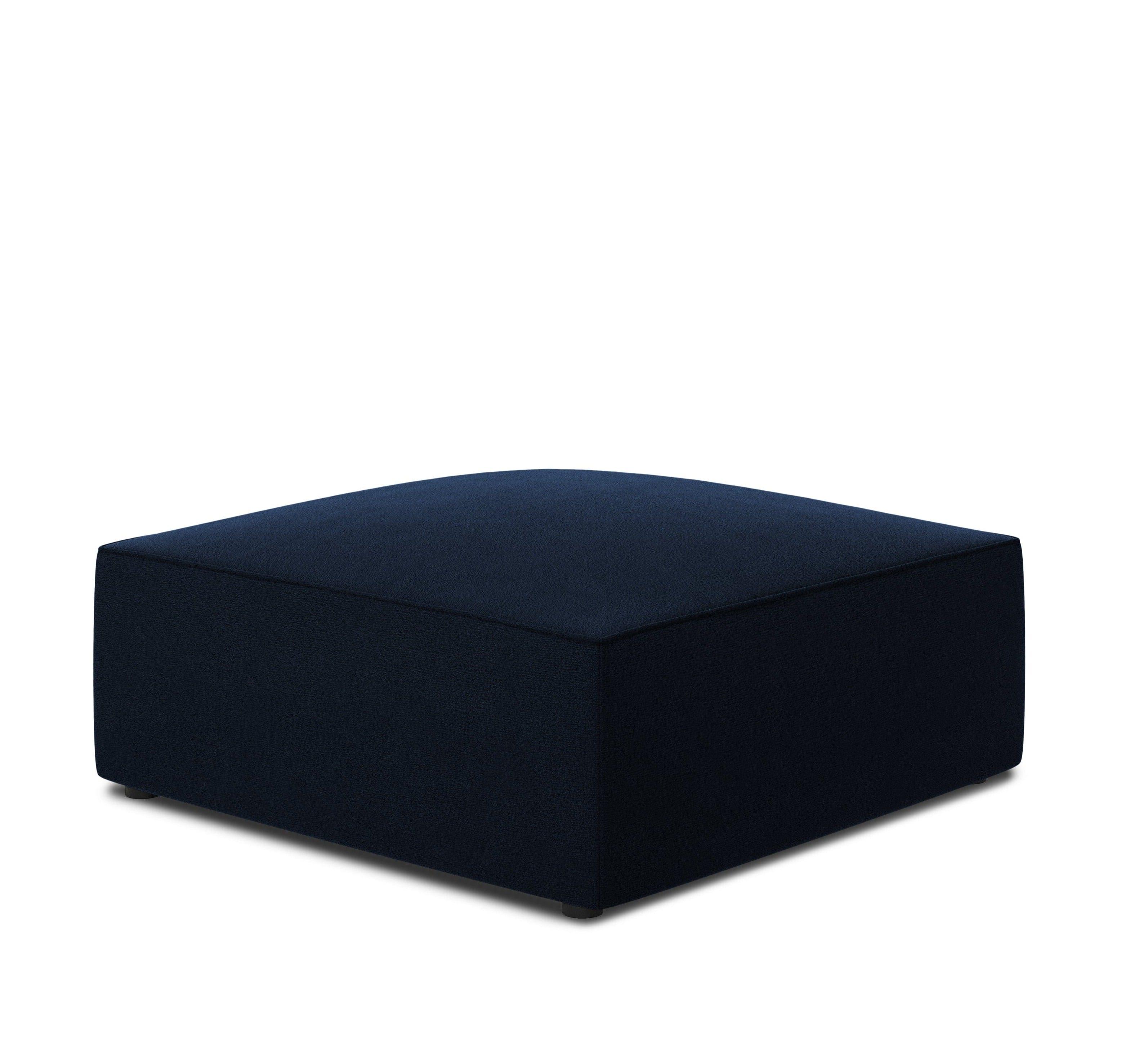 Puf aksamitny RUBY granat królewski Micadoni Eye on Design