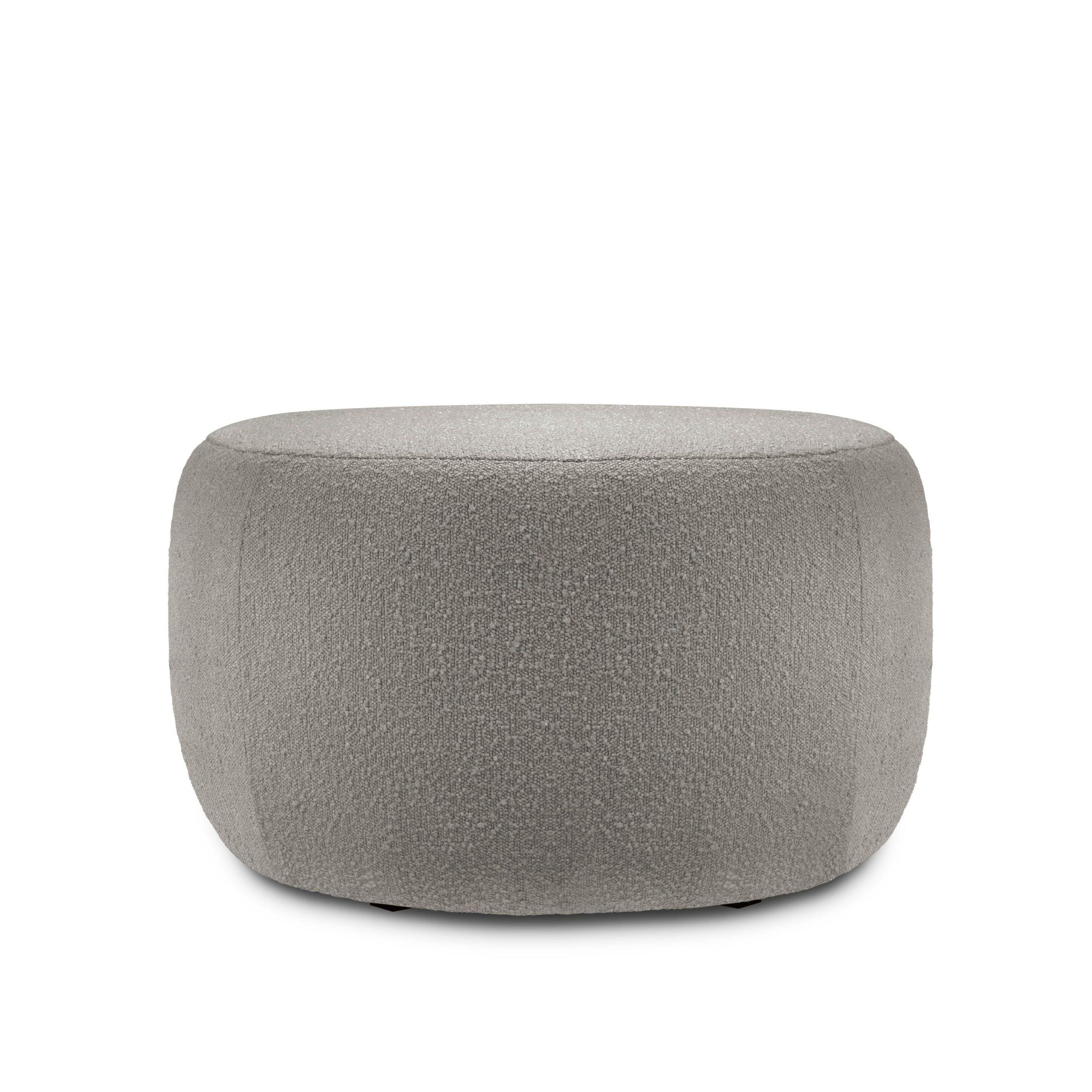 Puf SAAMIT boucle szary Micadoni Eye on Design