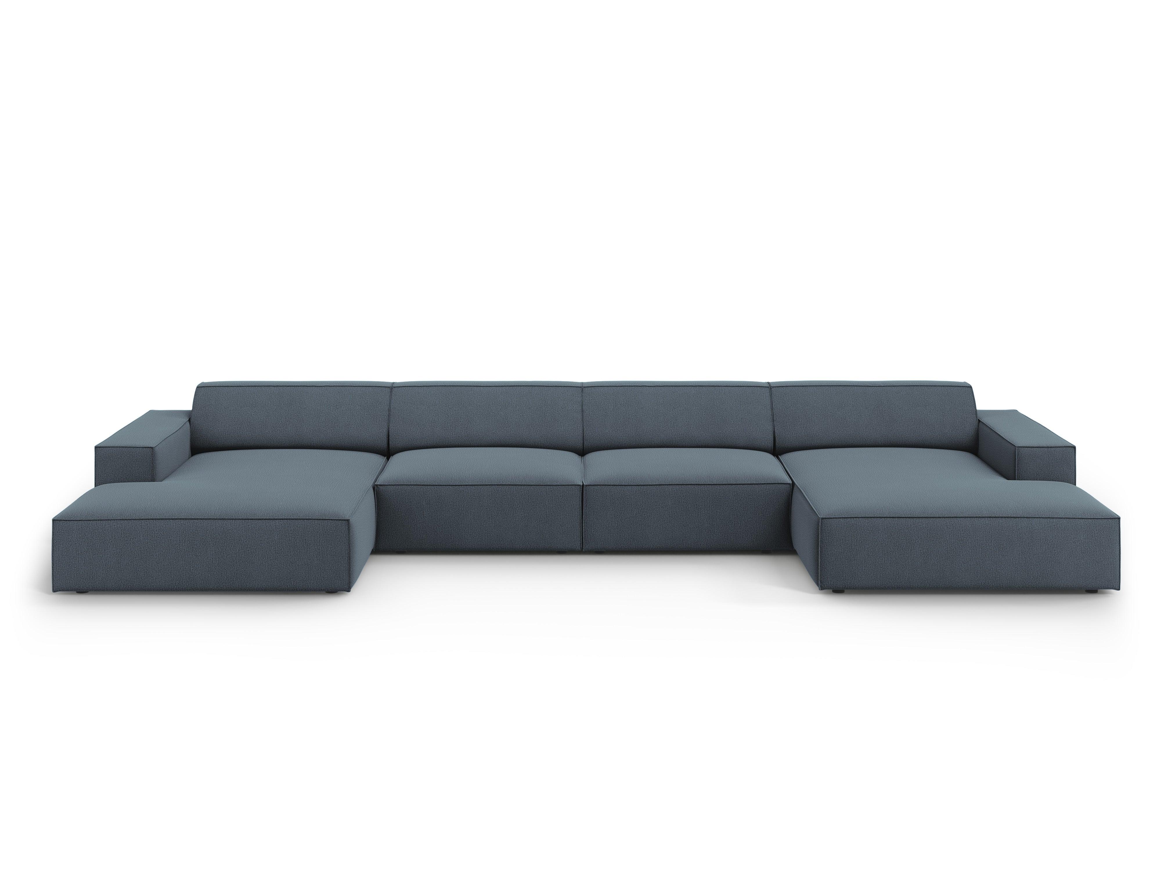 Sofa panoramiczna JODIE niebieski Micadoni Eye on Design