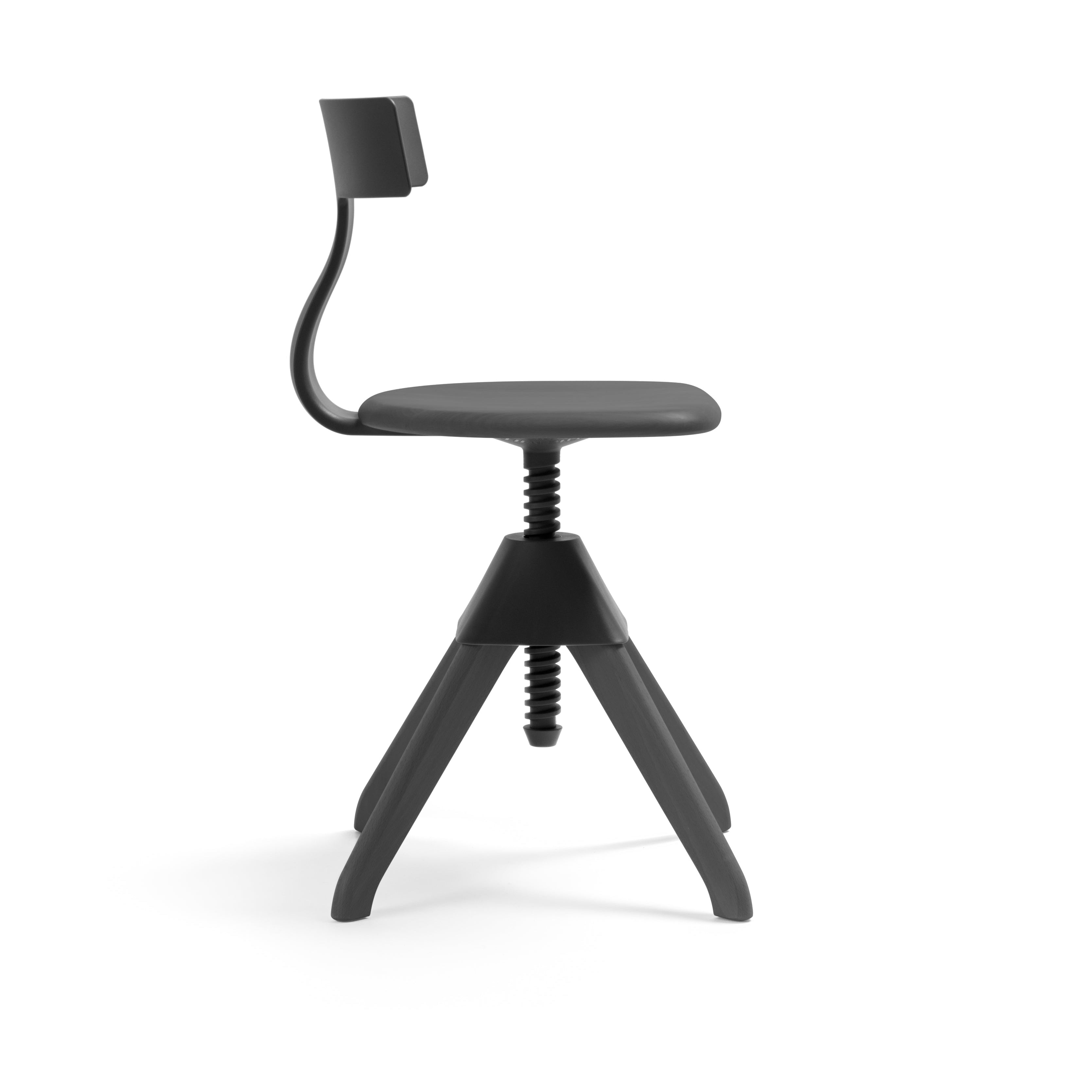 Krzesło TUFFY DZIKA BANDA cały czarny Magis Eye on Design