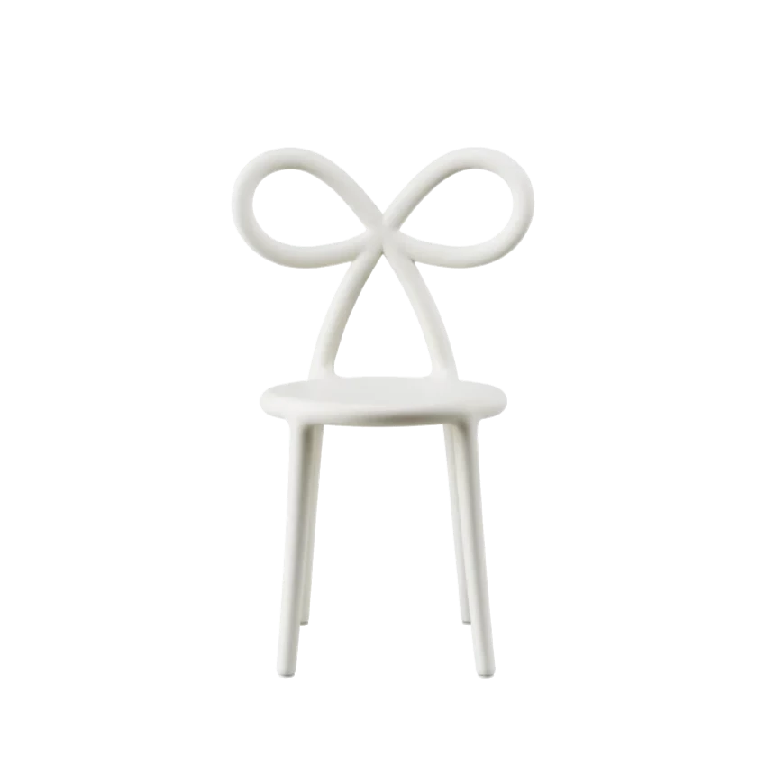 Krzesło RIBBON BABY biały Qeeboo Eye on Design