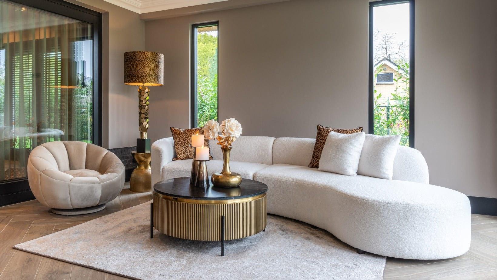 Fotel obrotowy KENDALL biały Richmond Interiors Eye on Design