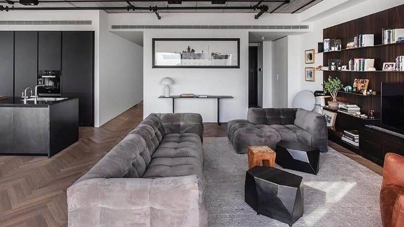 Szezlong prawostronny MICHELLE - kolor do wyboru Nordic Line Eye on Design