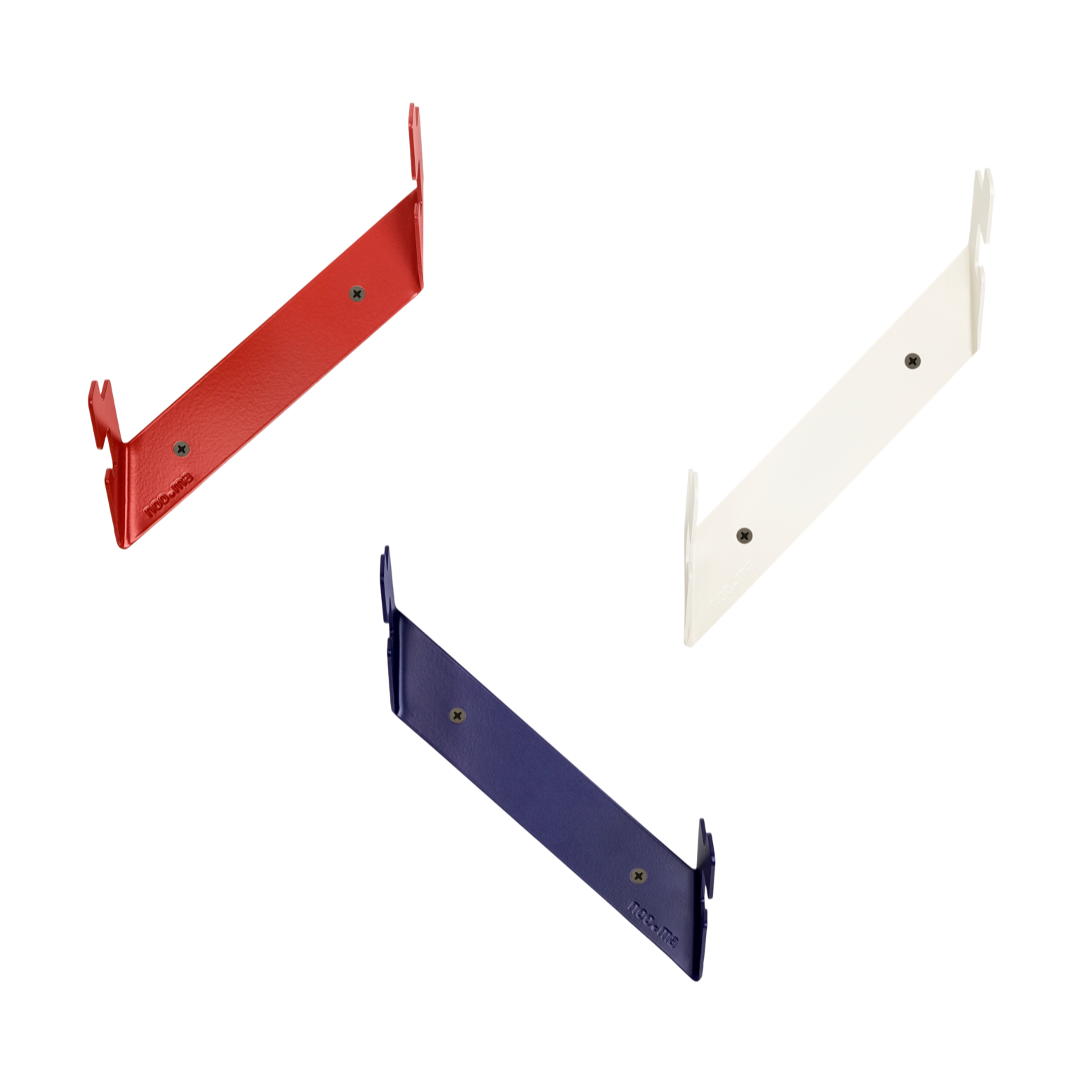 Zestaw wieszaków GLIPS kolorowy – noo.ma