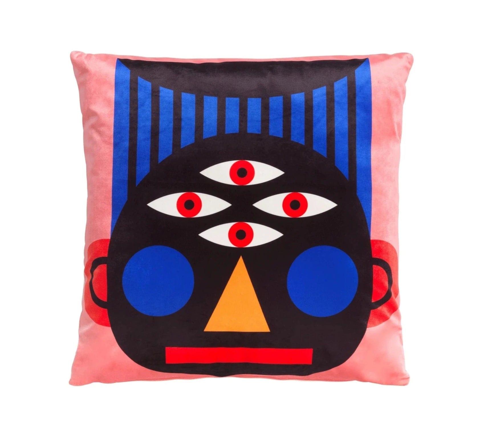 Poduszka dwustronna FACE Qeeboo Eye on Design