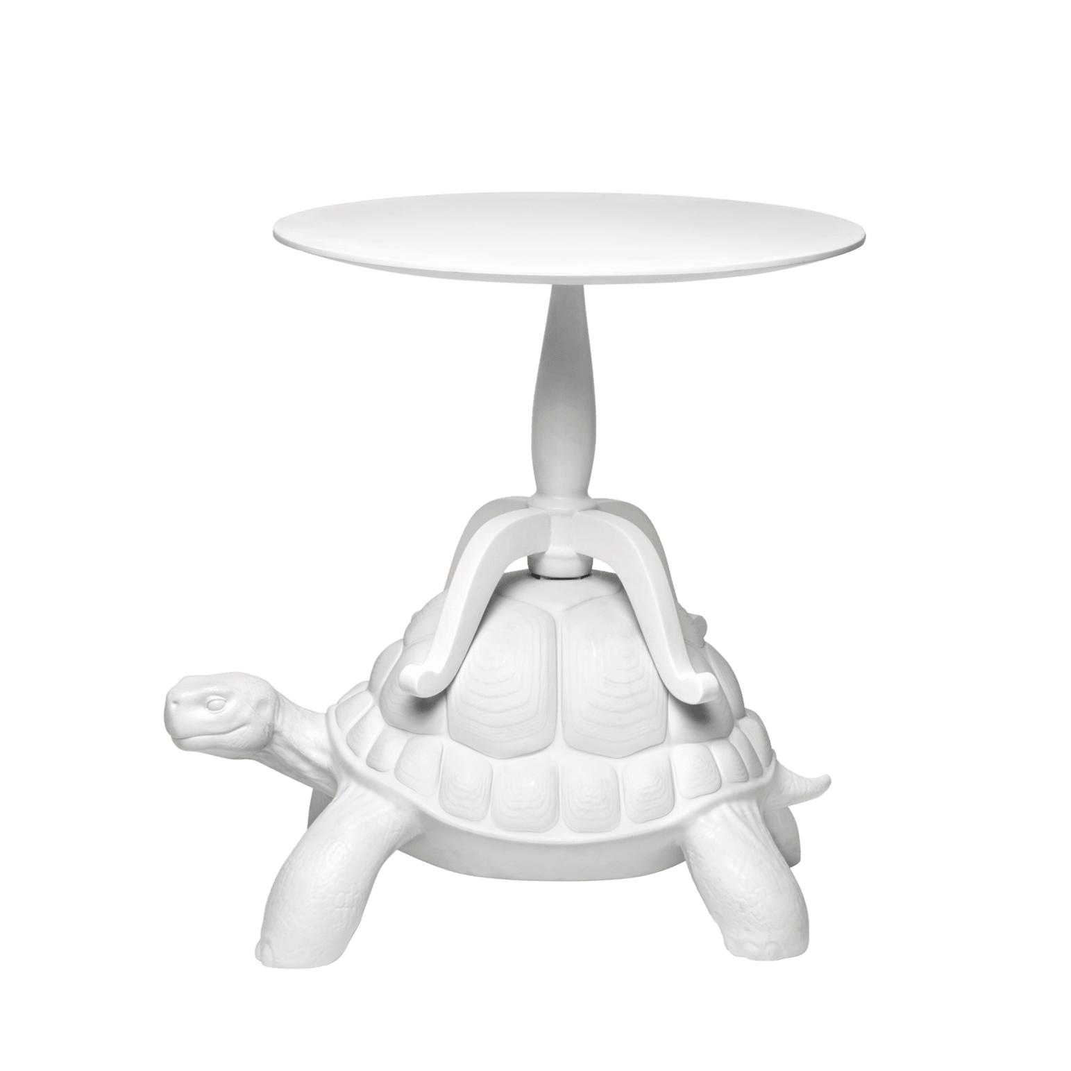 Stolik TURTLE CARRY biały Qeeboo Eye on Design