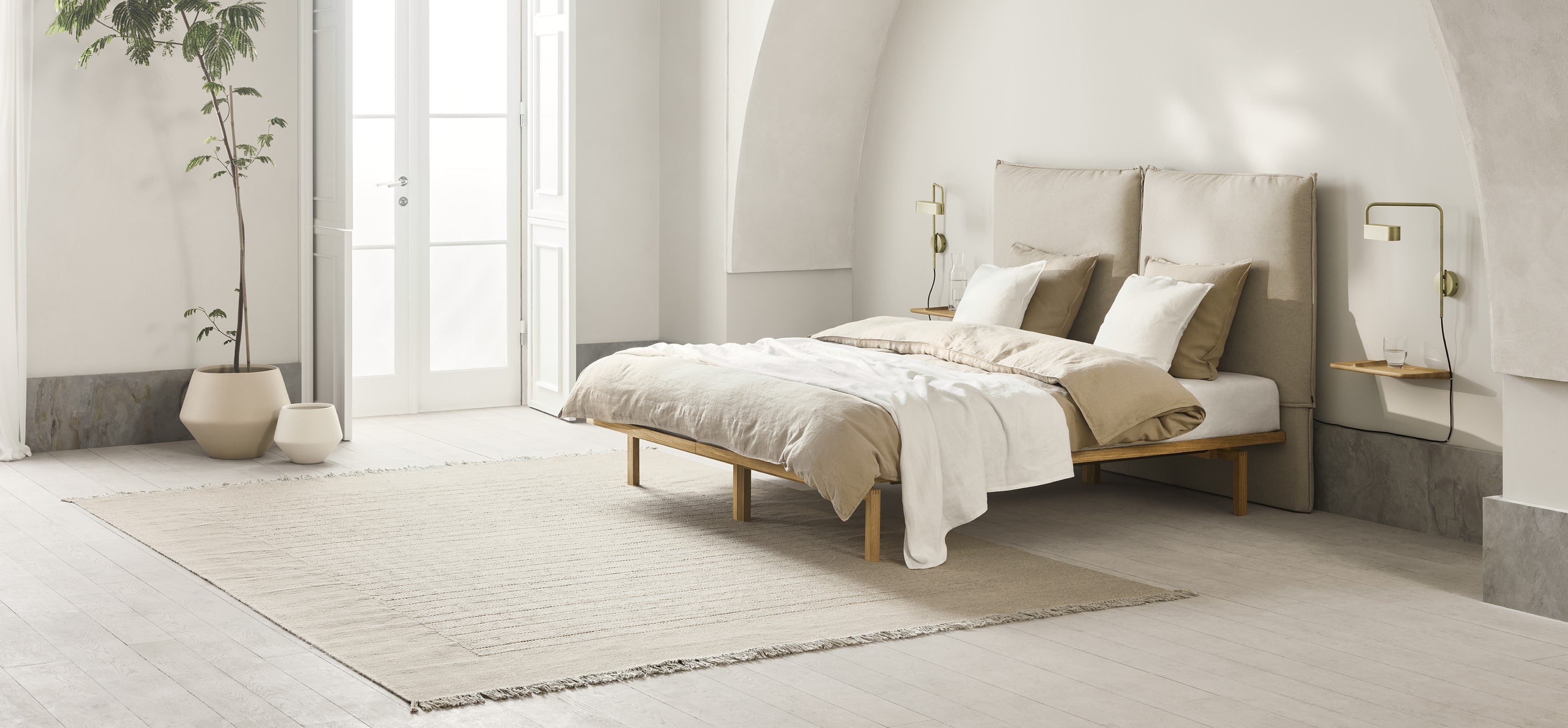 Łóżka w stylu skandynawskim