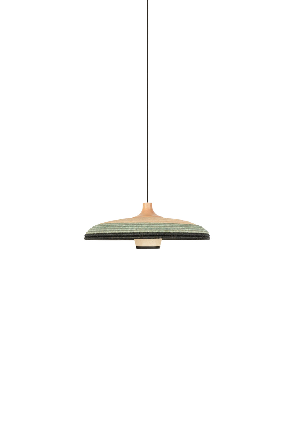 Závesná lampa GRASS zelená