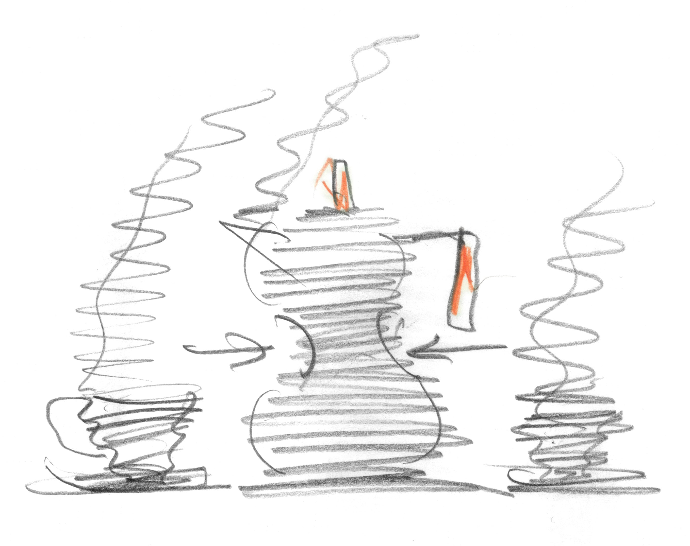 Indukčná kávovar PULCINA strieborný s červenou