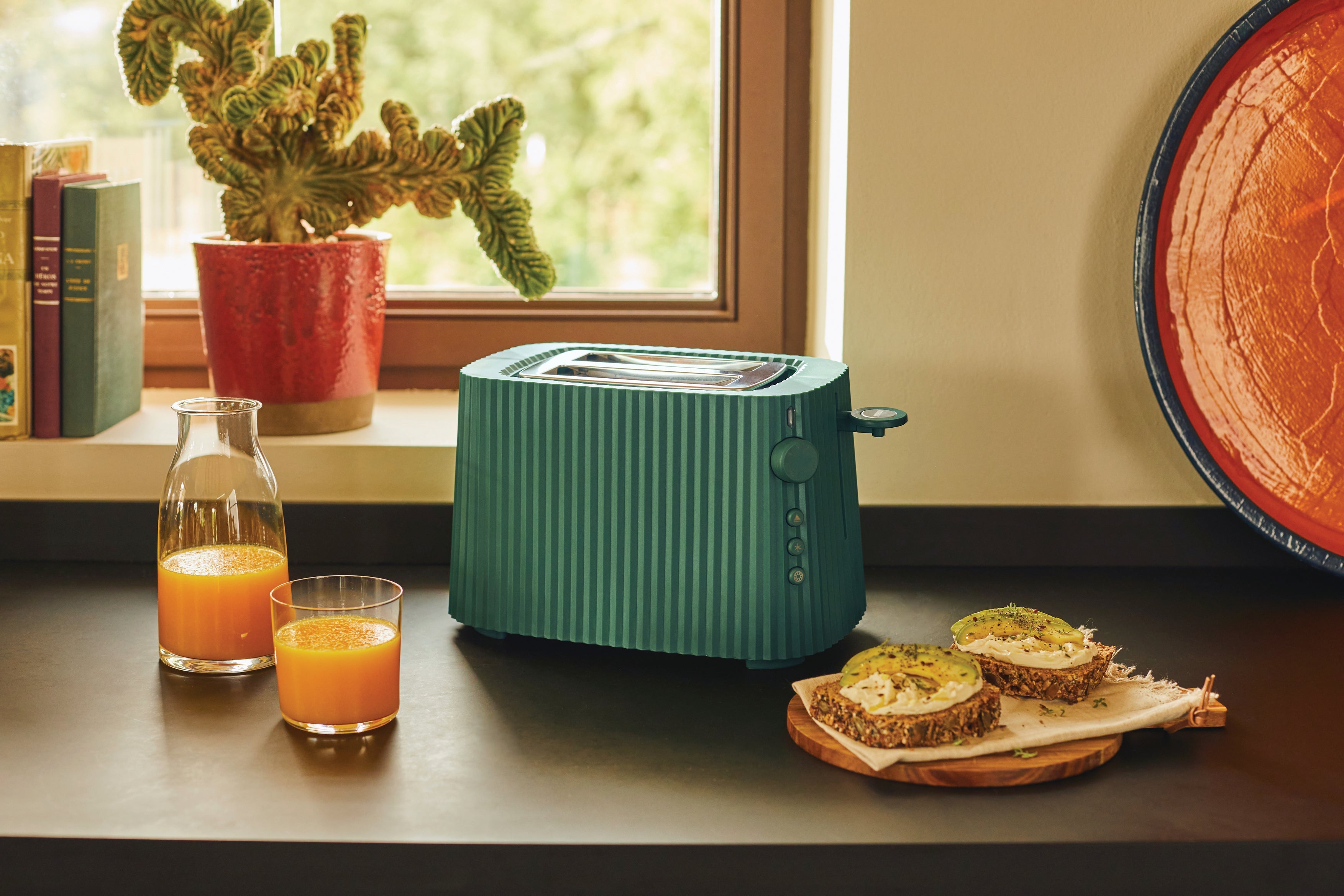 Toster PLISSÉ zelený