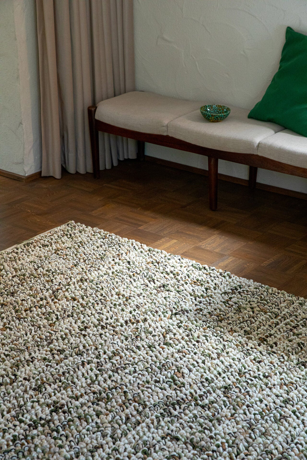 Koberec MARBLE béžovo-hnedý