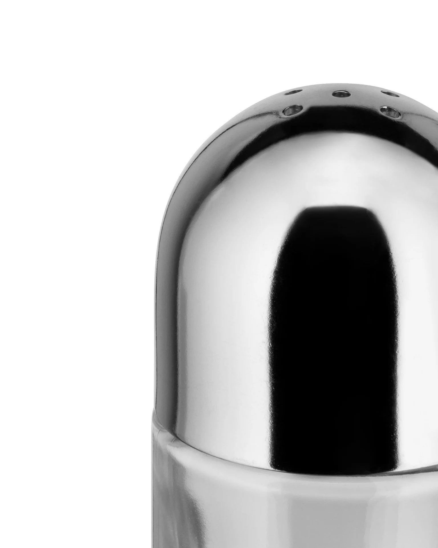 Soľnička 5075 sklo a oceľ