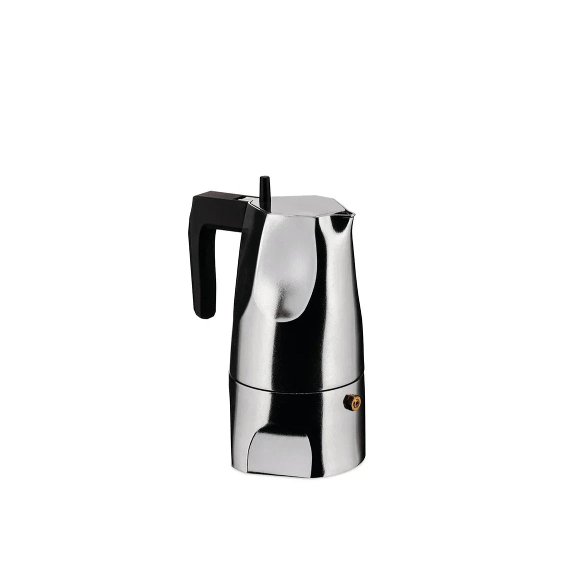 Kávovar OSSIDIANA strieborný s čiernym