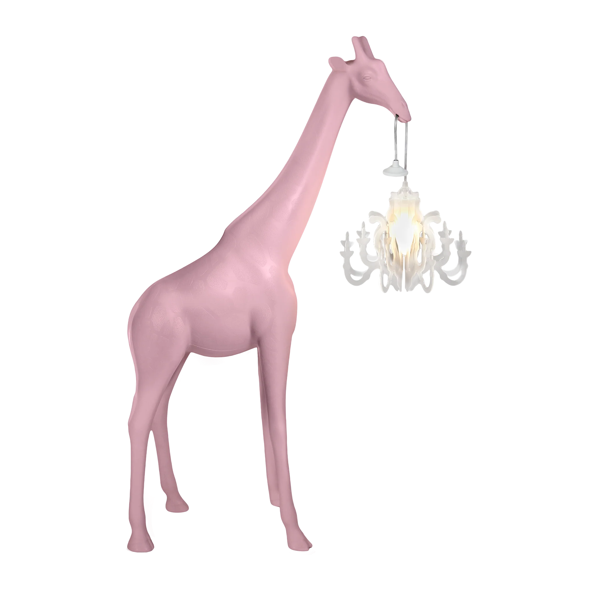 Lamp giraffe in love xs pink
