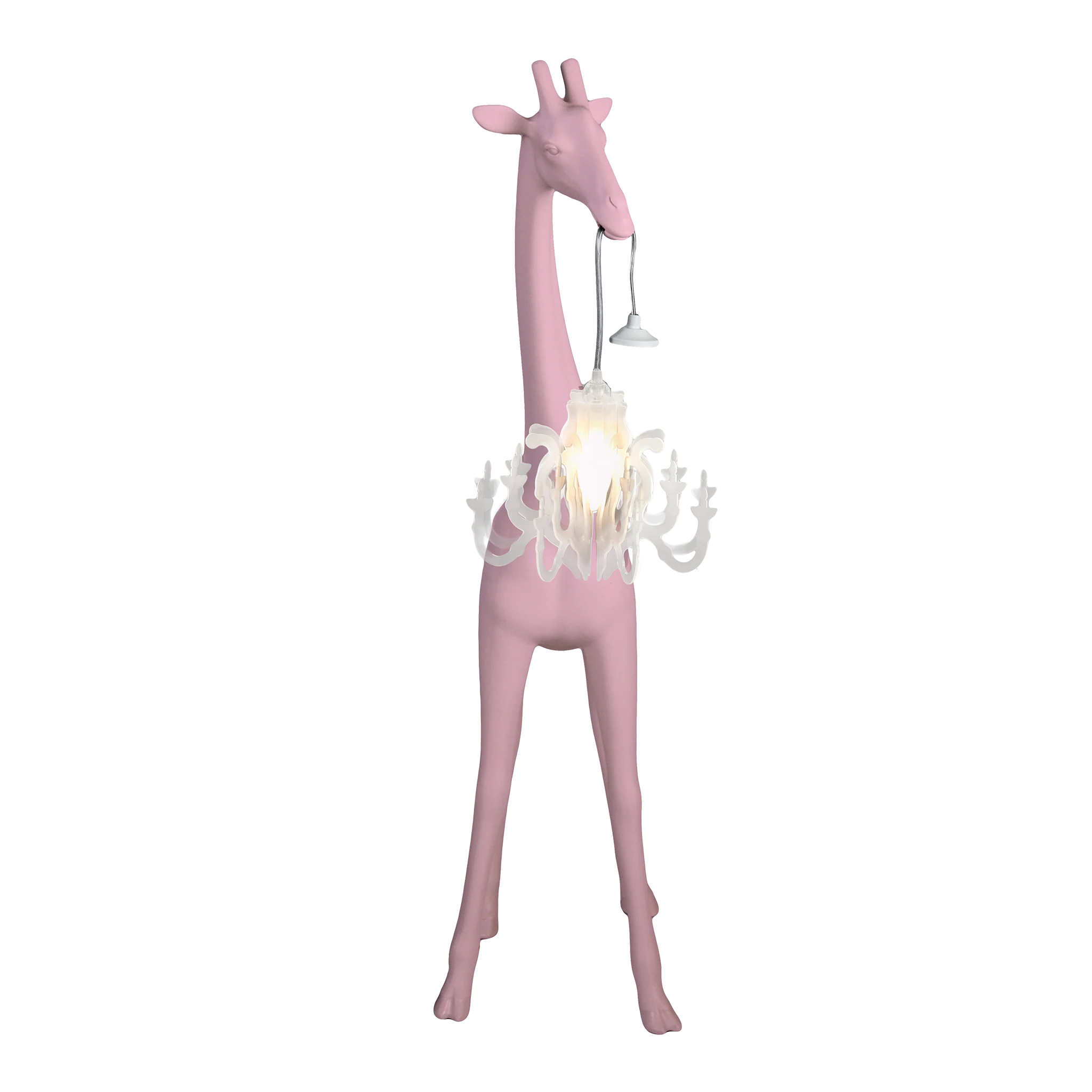 Lamp giraffe in love xs pink